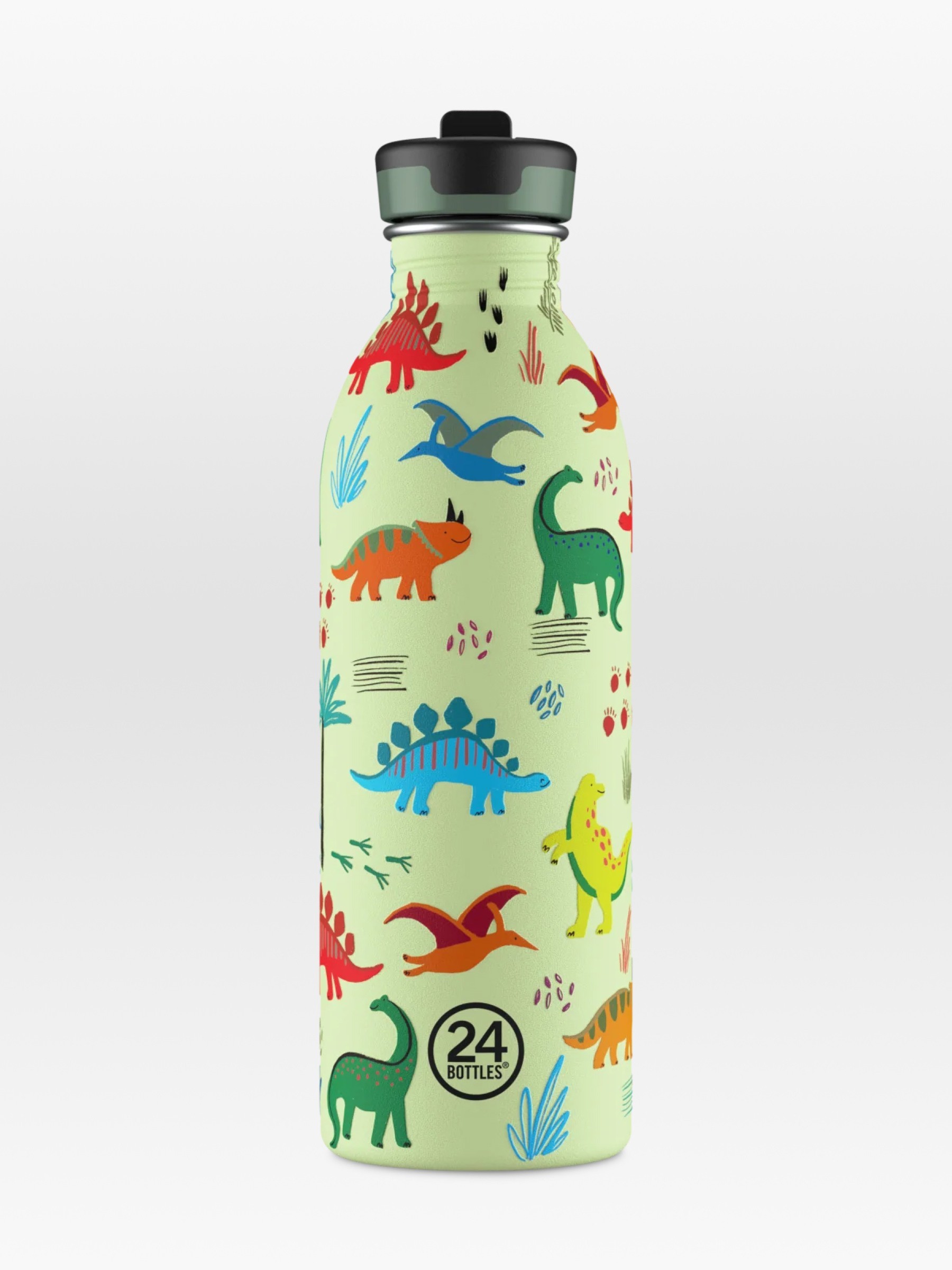 Trinkflasche Urban jurassic friends Sportdeckel 24Bottles