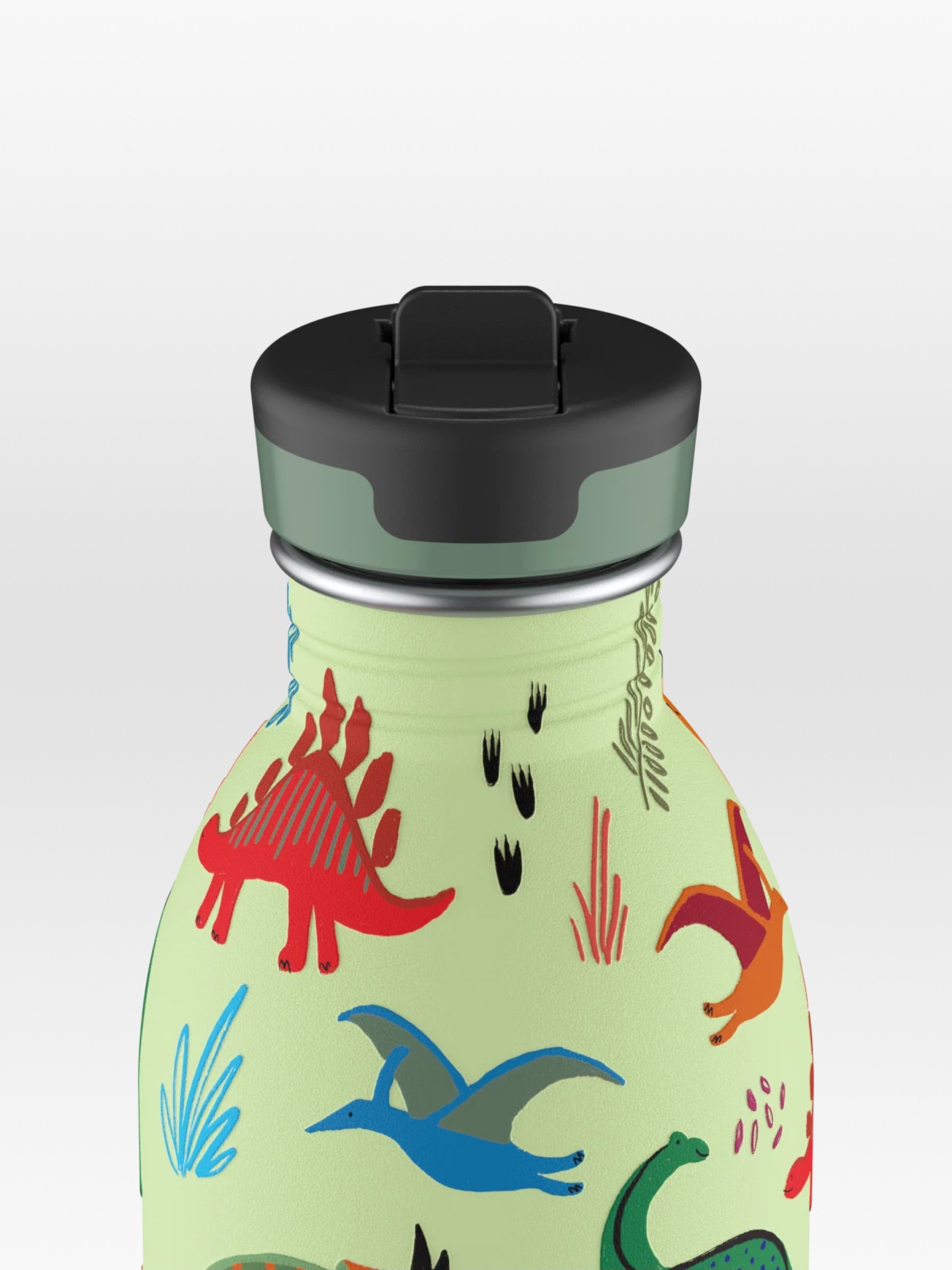 Trinkflasche Urban jurassic friends Sportdeckel 24Bottles