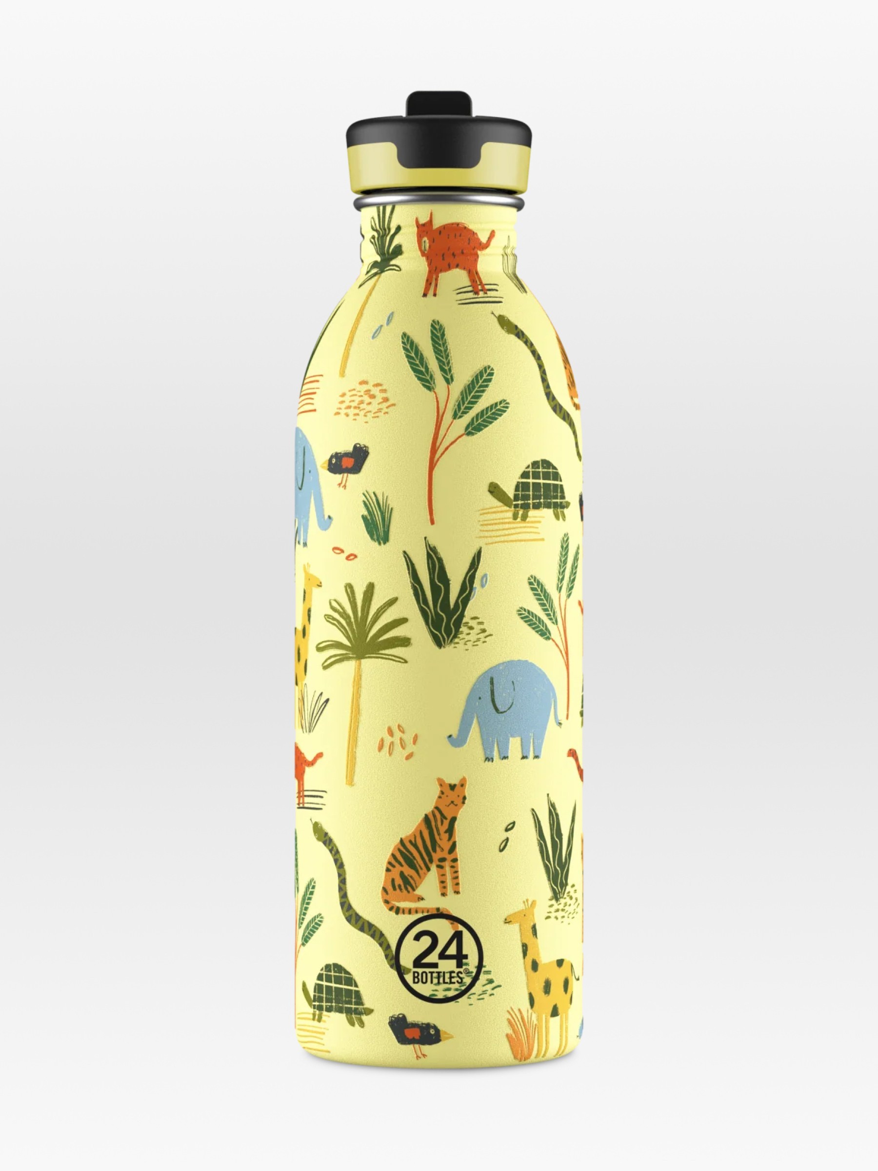 Trinkflasche Urban stone jungle friends Sportdeckel 24Bottles
