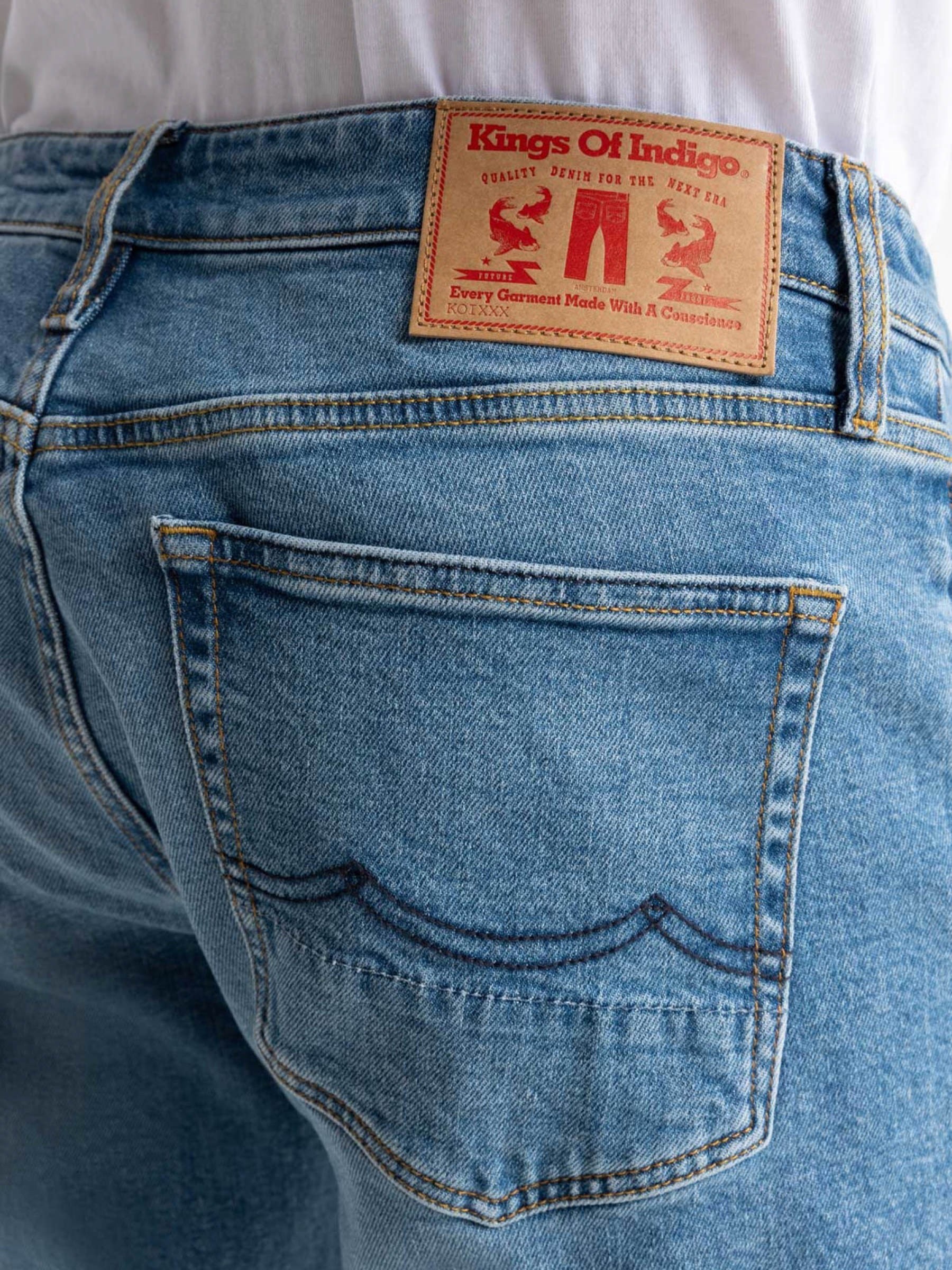 Jeanshose Ryan sander mid used Kings of Indigo – K.O.I.