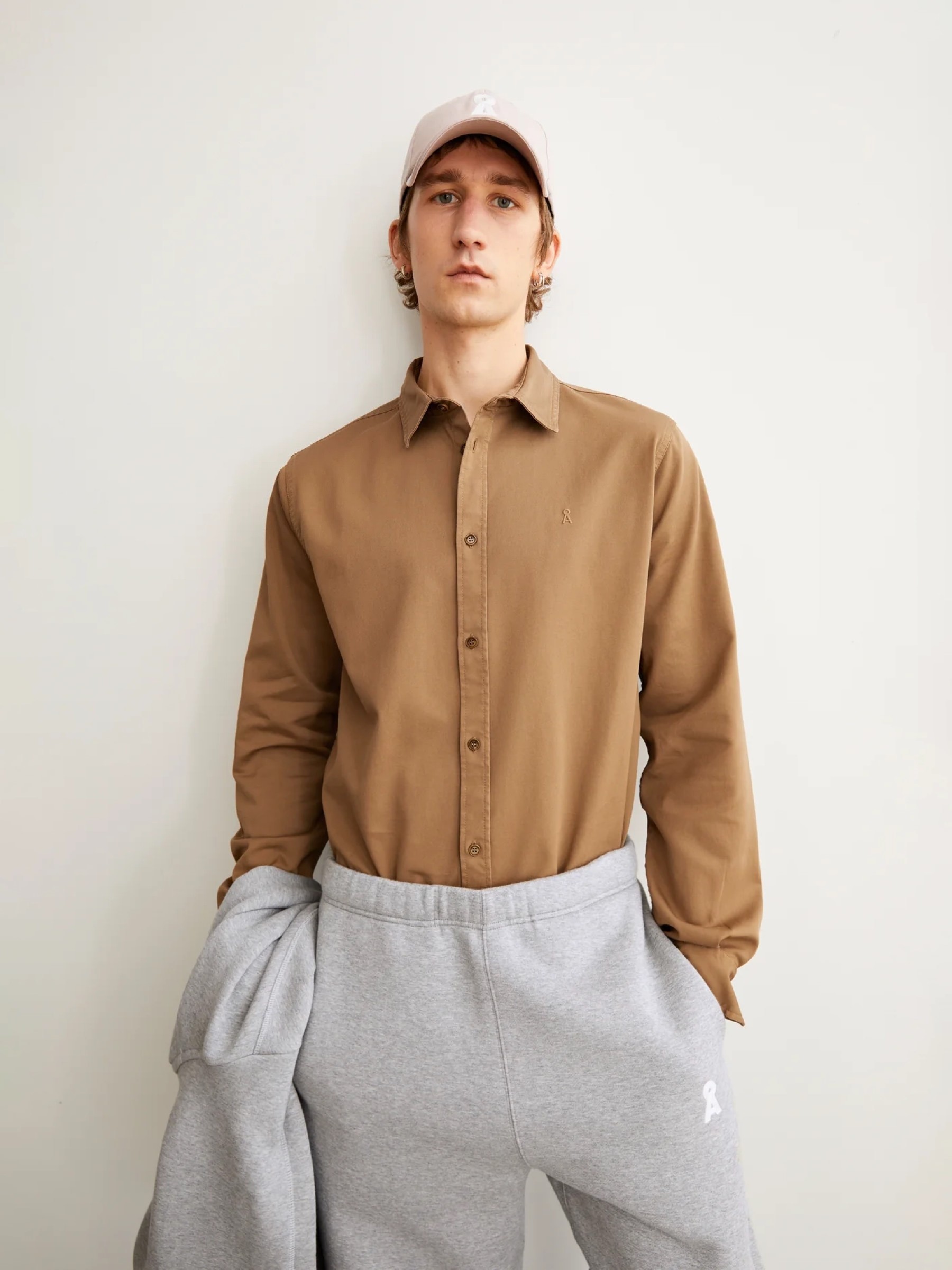 Hemd Giaalo Overshirt light oak Armedangels