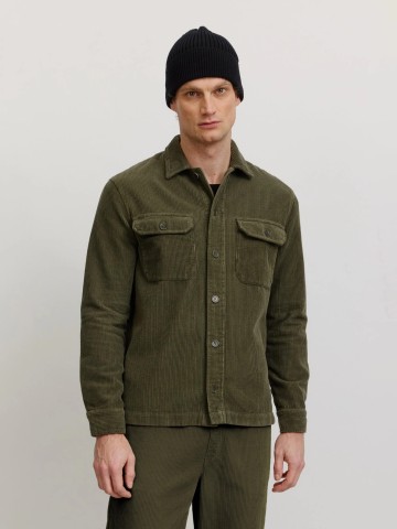 Hemd Overshirt Albuca olive Recolution