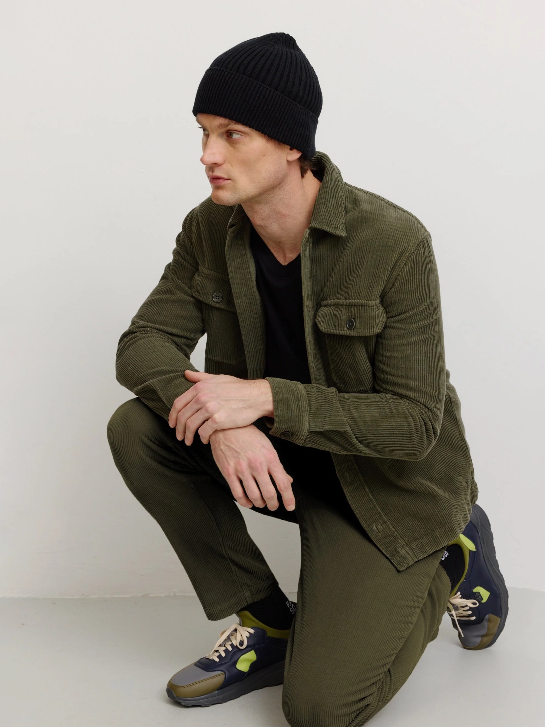 Hemd Overshirt Albuca olive Recolution