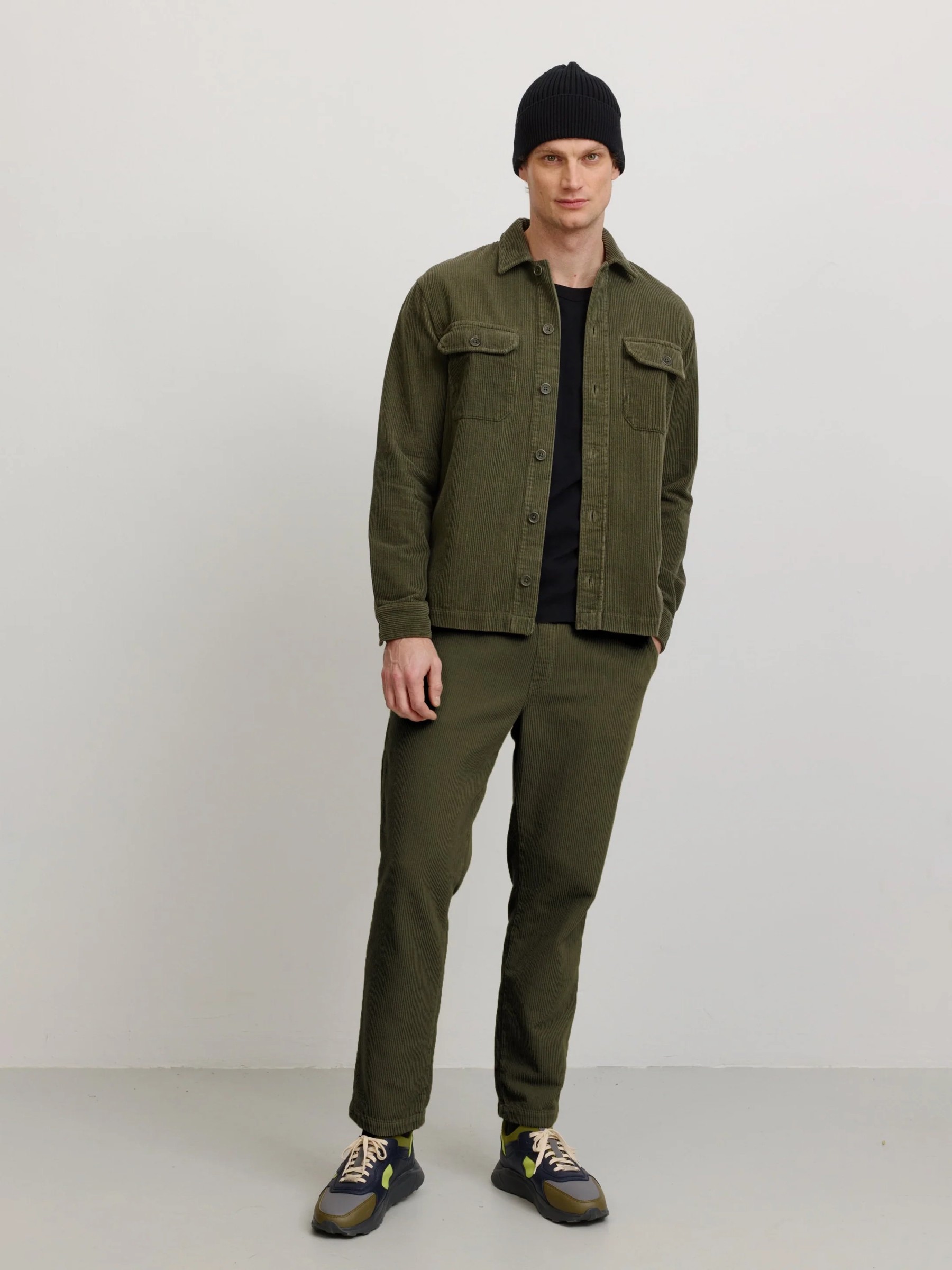 Hemd Overshirt Albuca olive Recolution