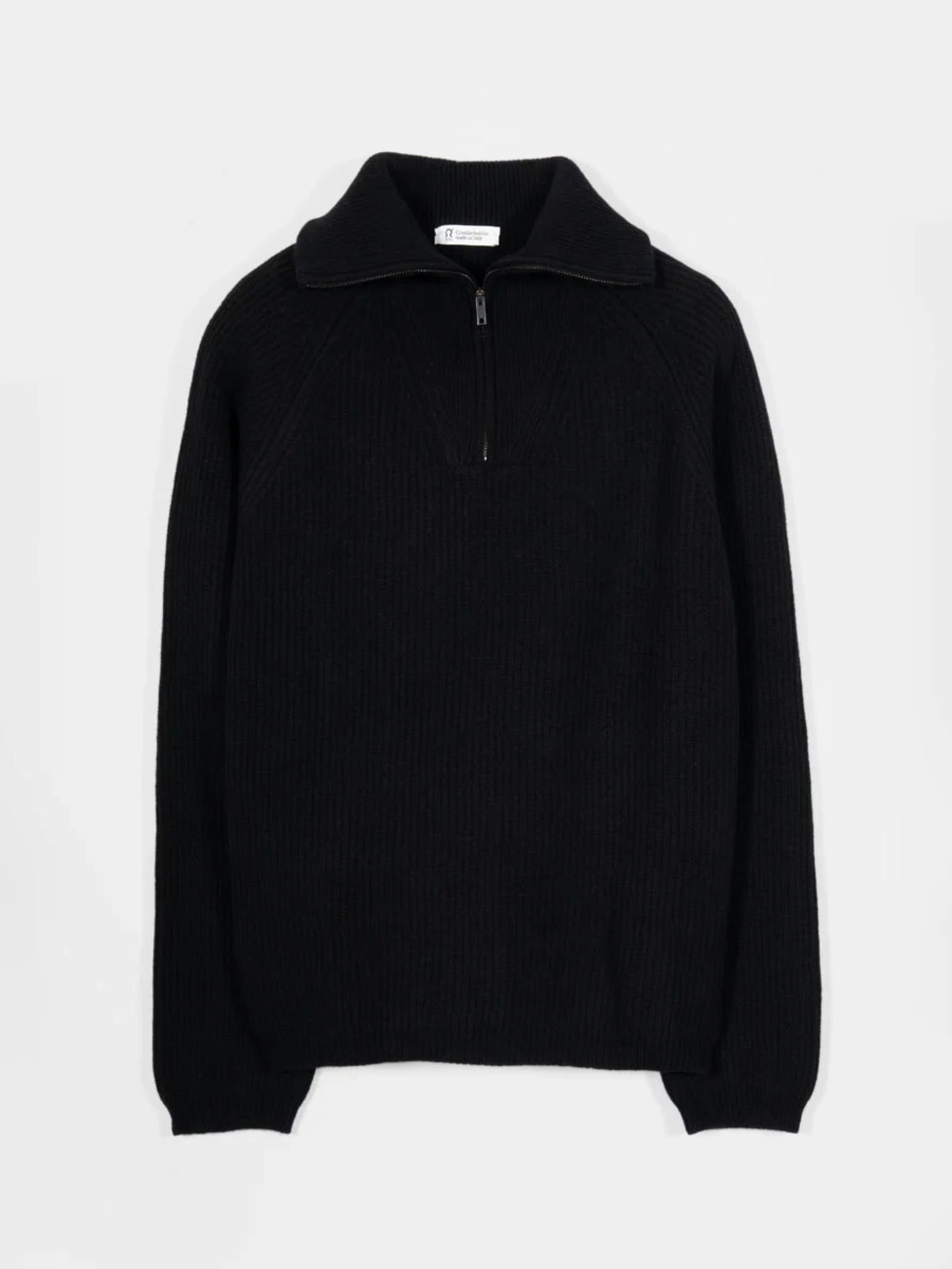 Pullover Stefano Man Wool Sweater black ardesia Rifo