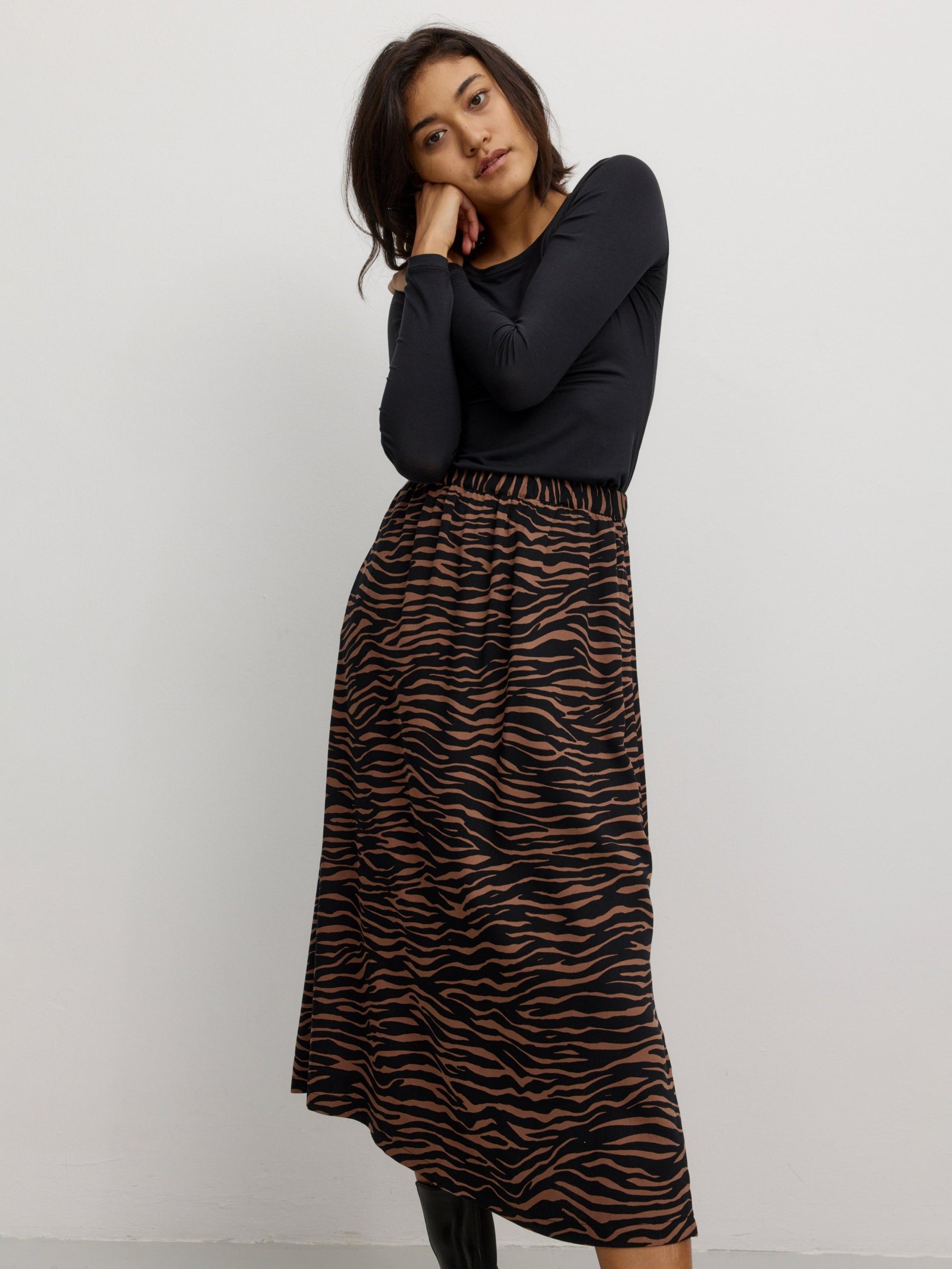 Rock Holly Zebra cognac brown Recolution