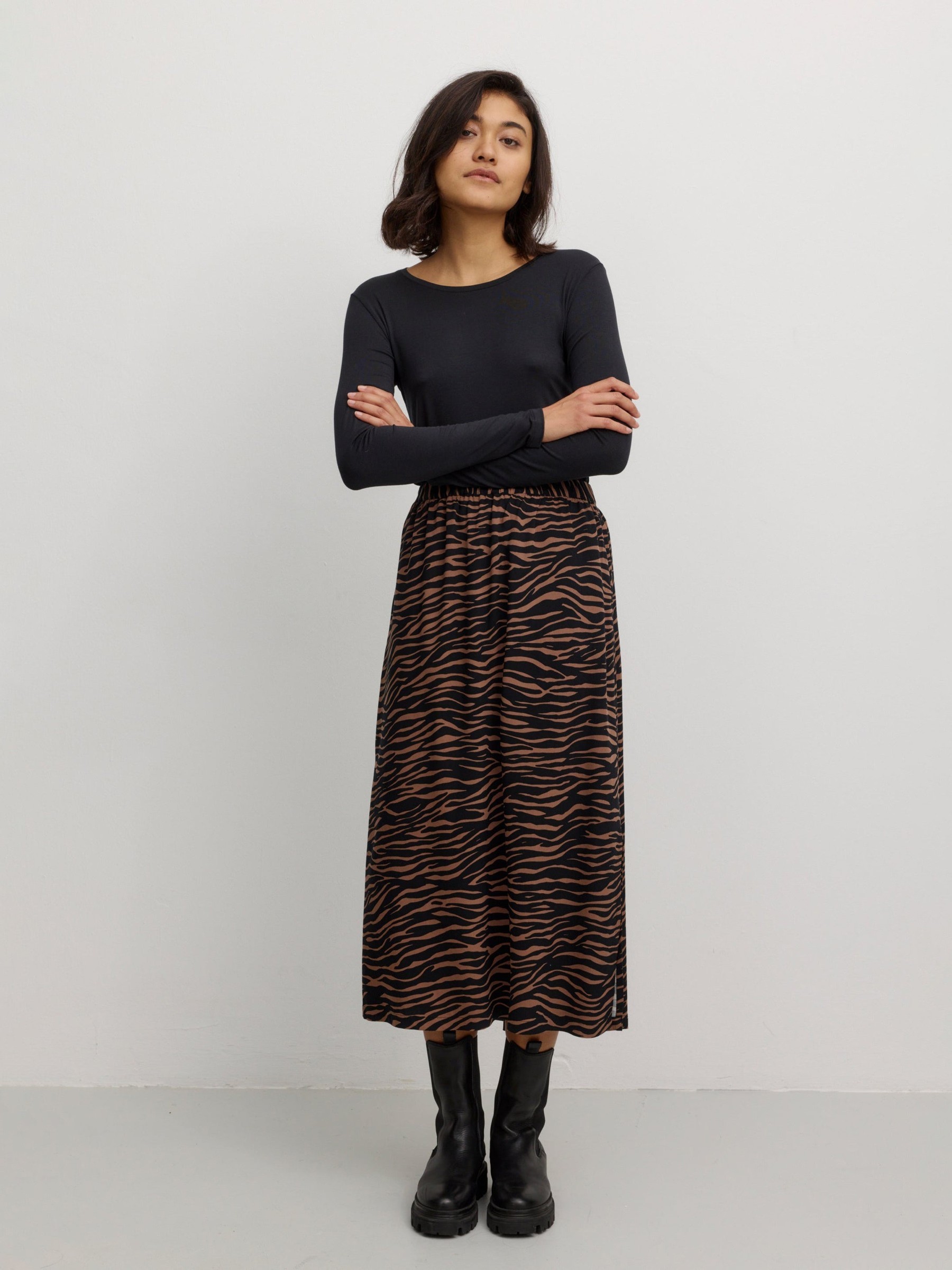 Rock Holly Zebra cognac brown Recolution