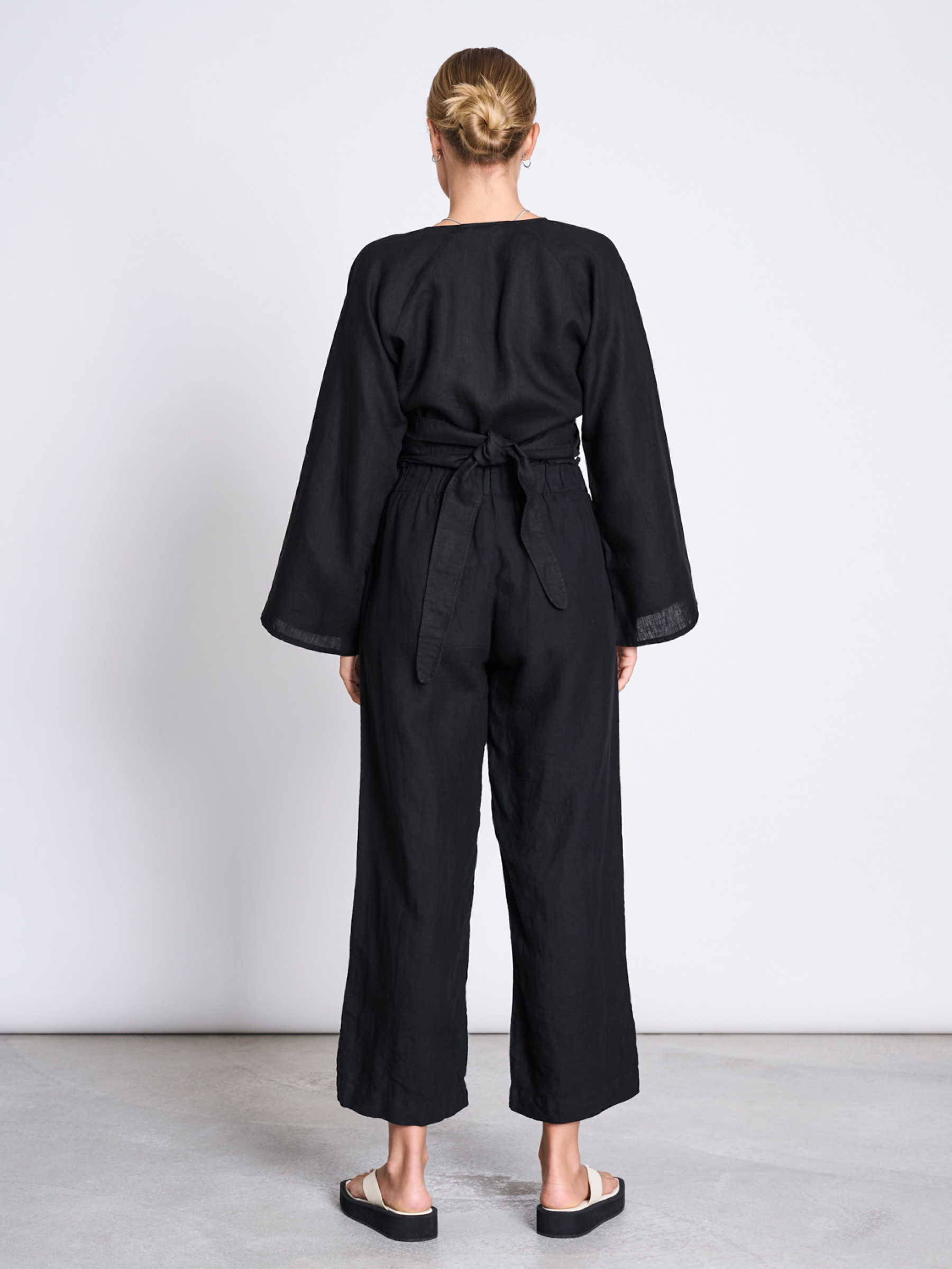 Bluse Wrap Blouse Rora black Jan 'n June