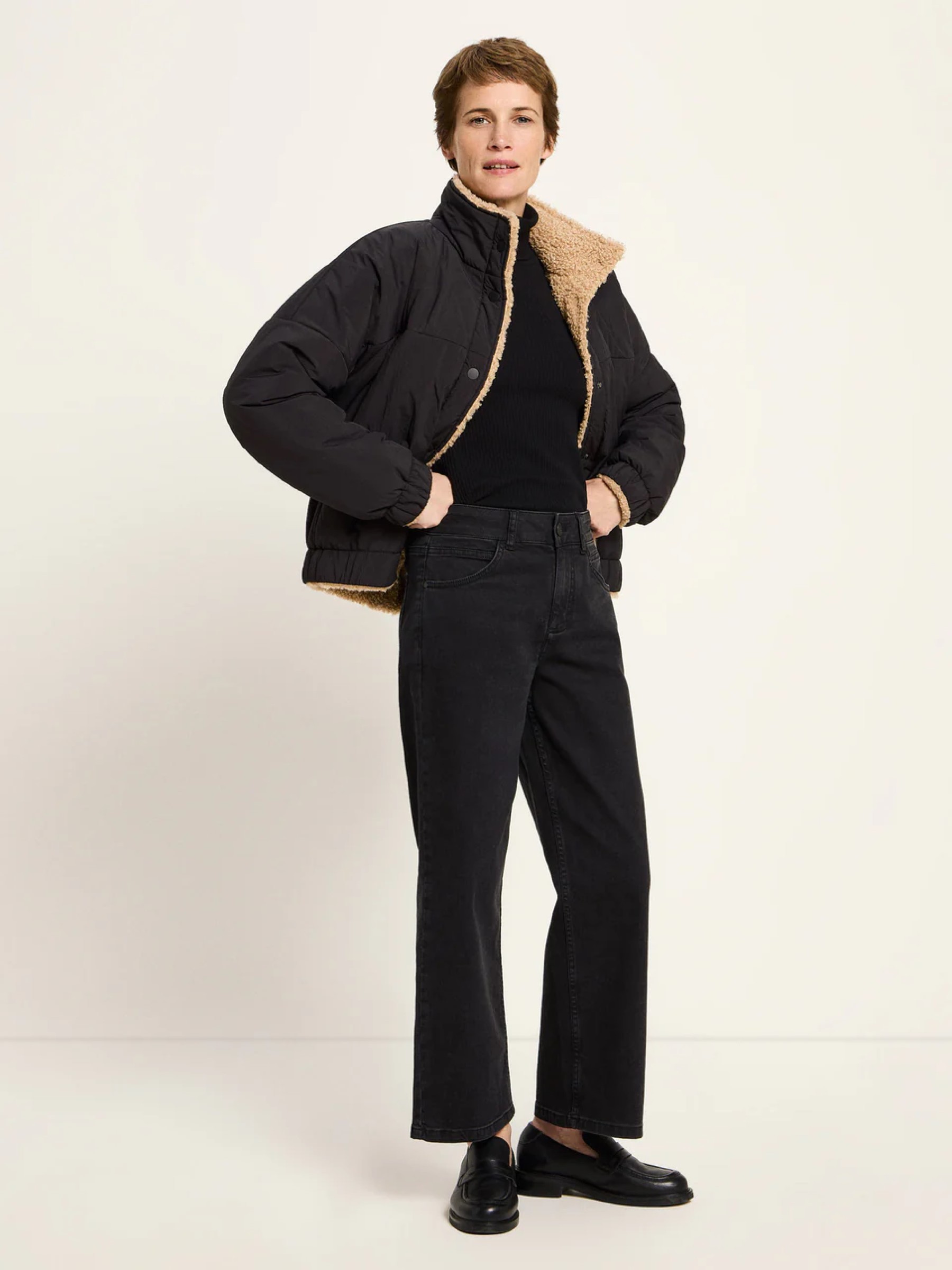 Wende Jacke GRS black Lanius