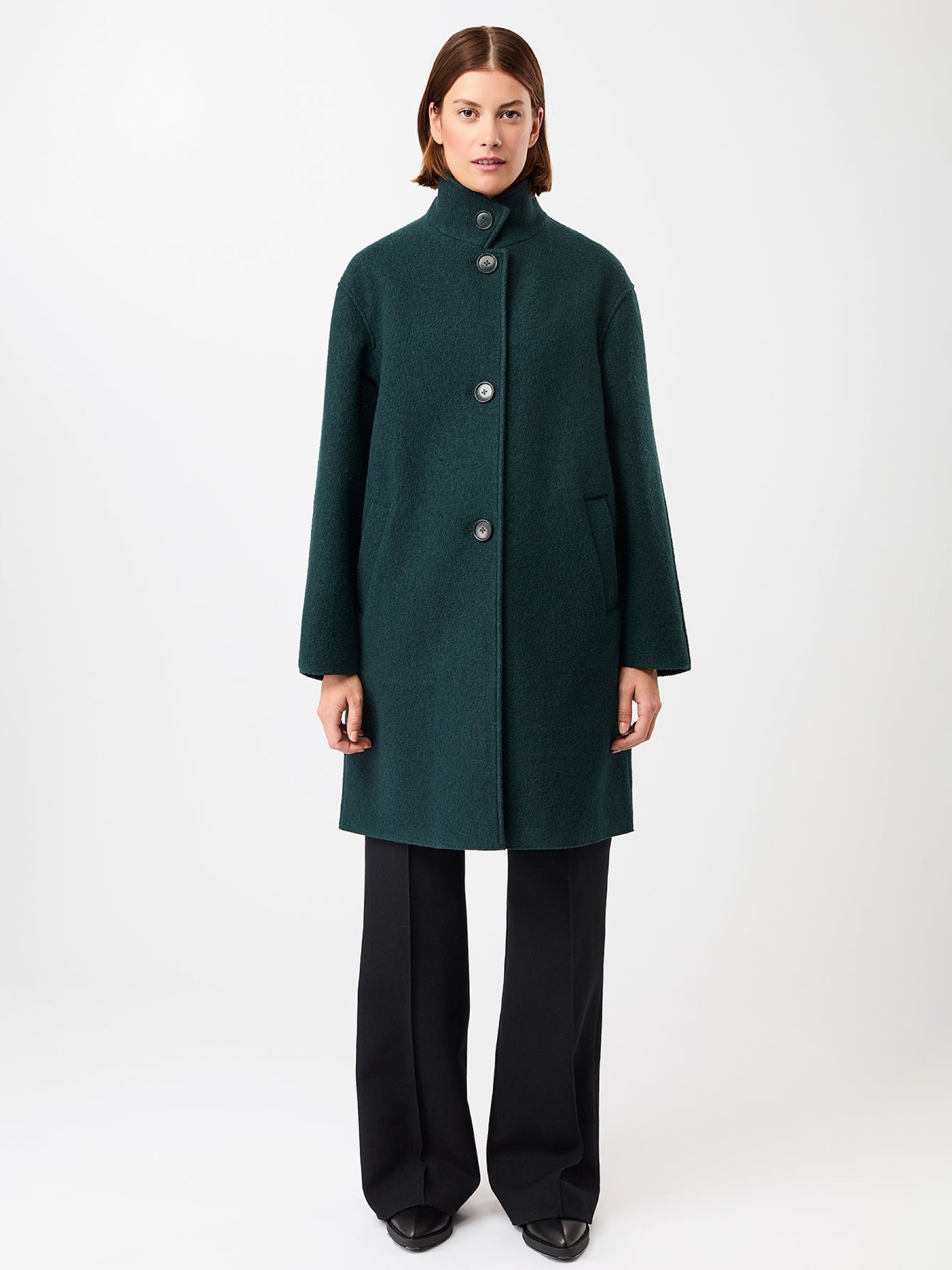 Mantel Coat Pennfield II everglad LangerChen