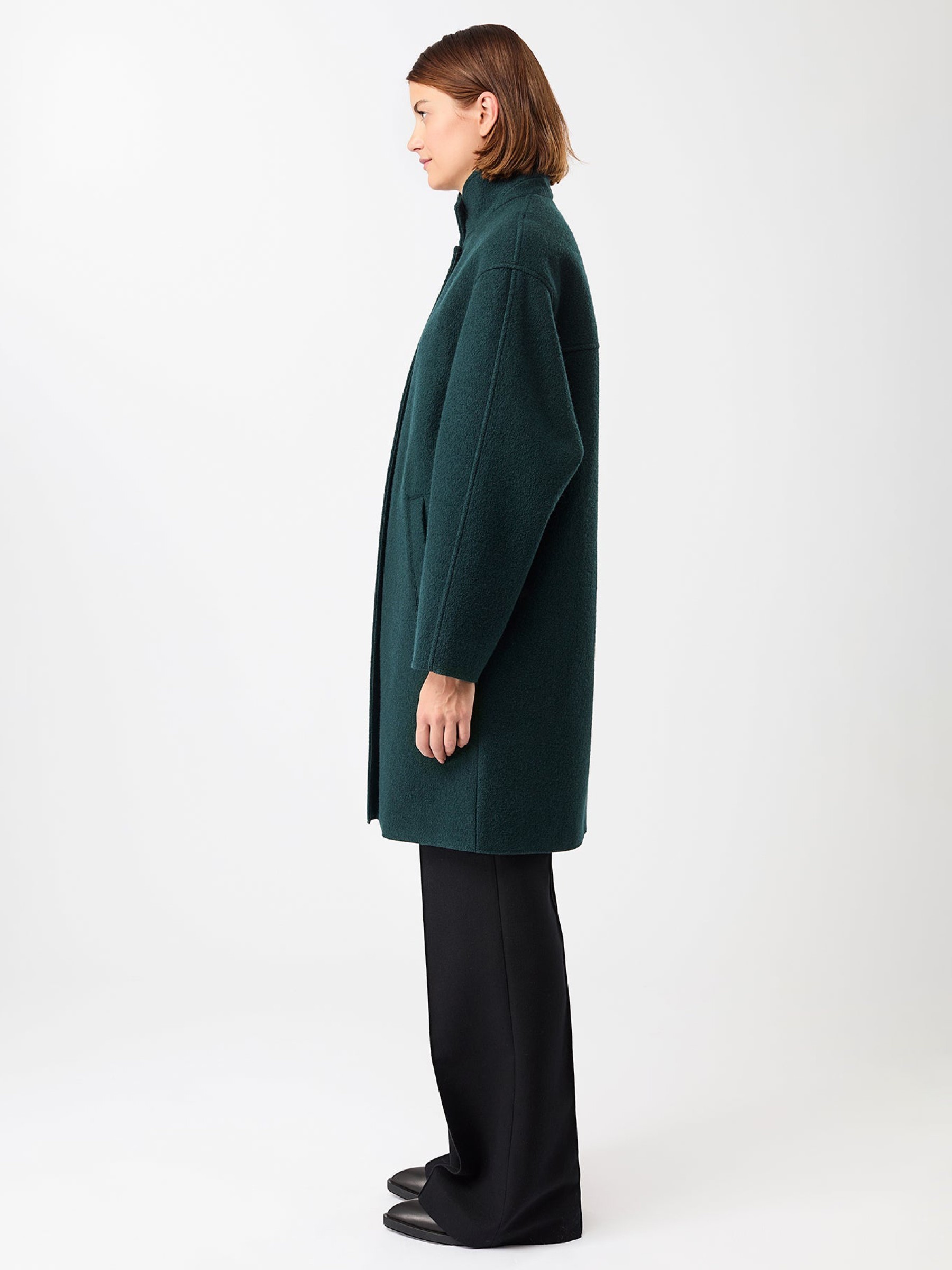 Mantel Coat Pennfield II everglad LangerChen