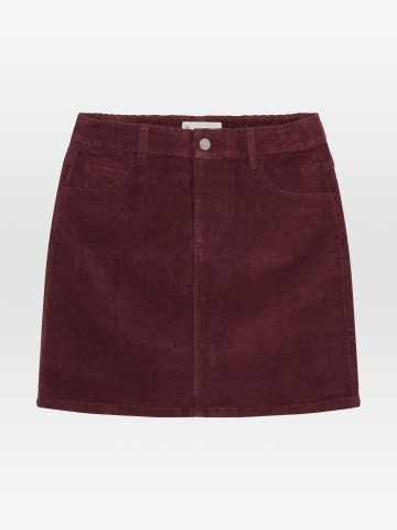 Rock Organic Cotton Corduroy Skirt fig Knowledge Cotton Apparel