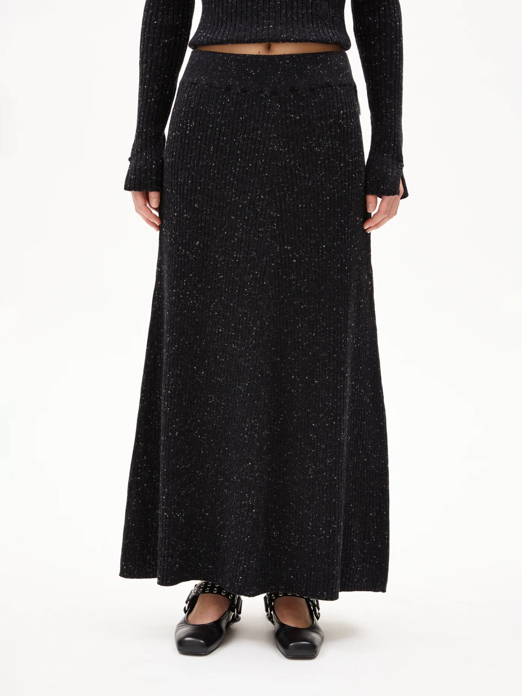 Rock Hanaa Tweed black-oatmilk Armedangels