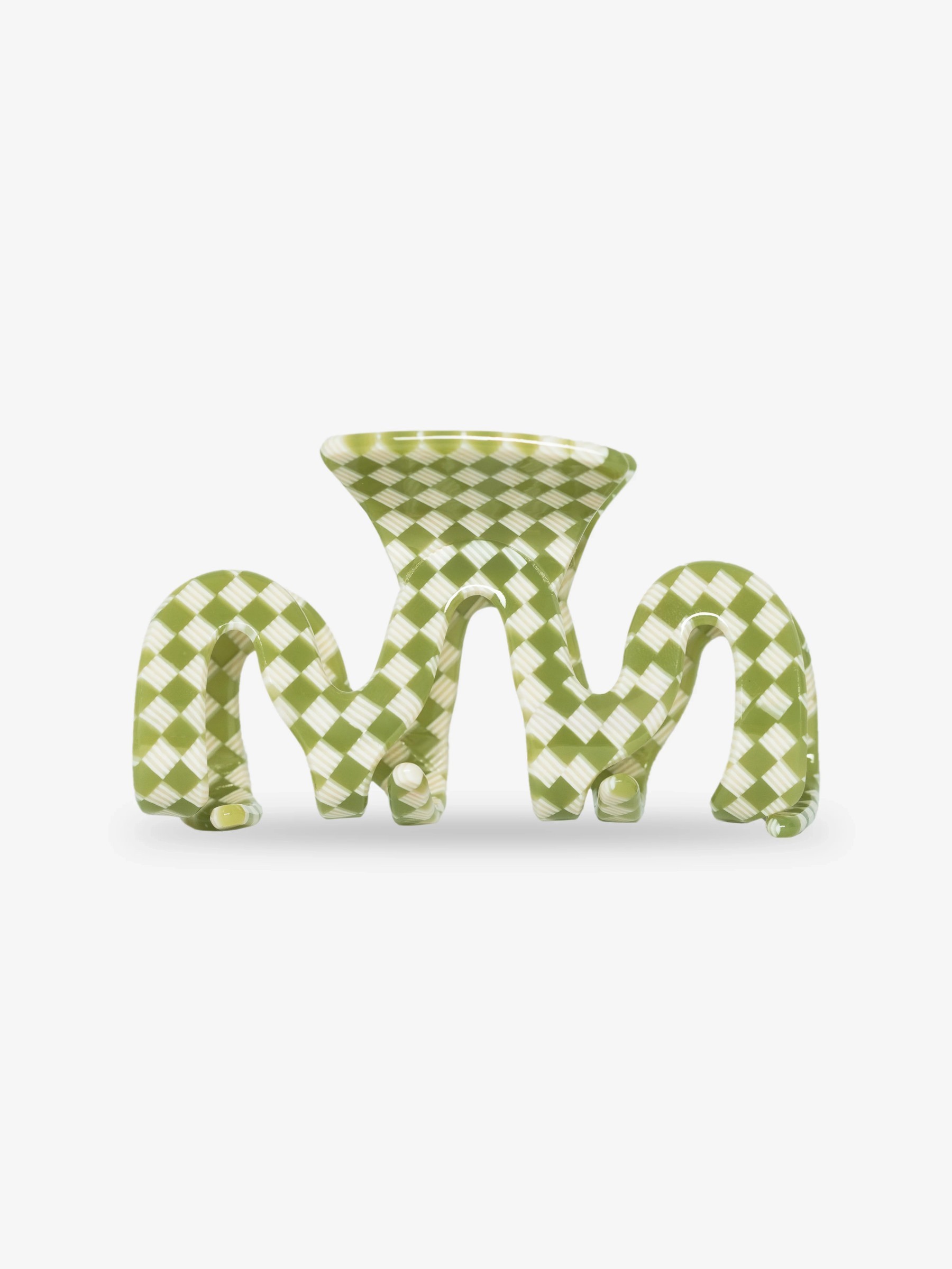 Haarklammer Grand Wave basil sasstie