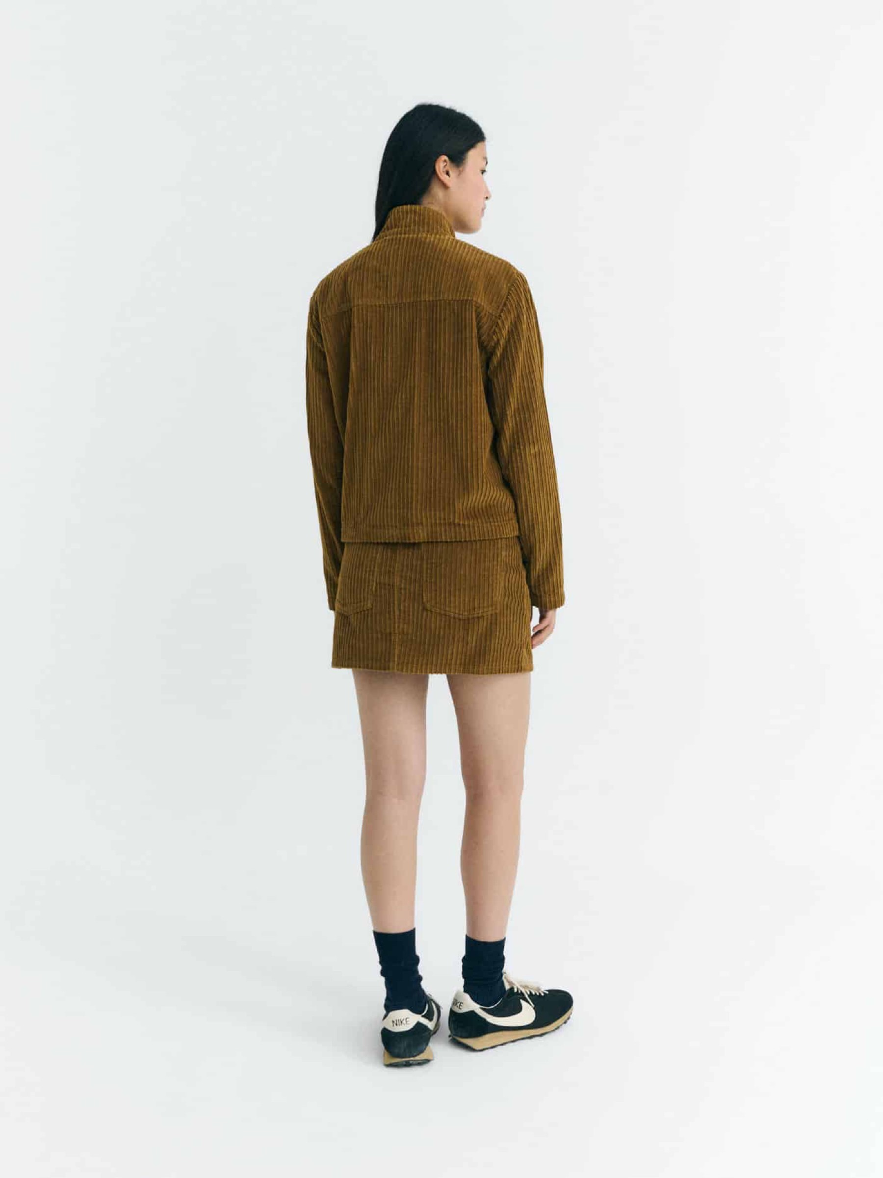 Kordjacke Celia Jacket light oak corduroy Thinking Mu