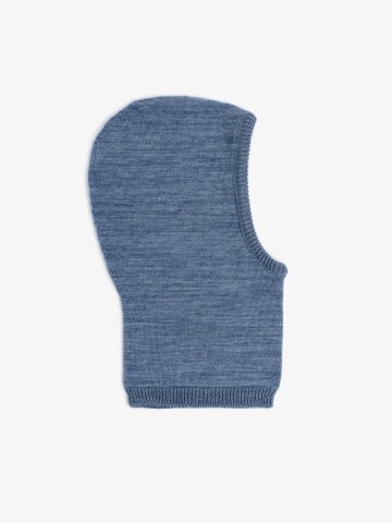 Mütze Knit Hood washed blue Rotholz