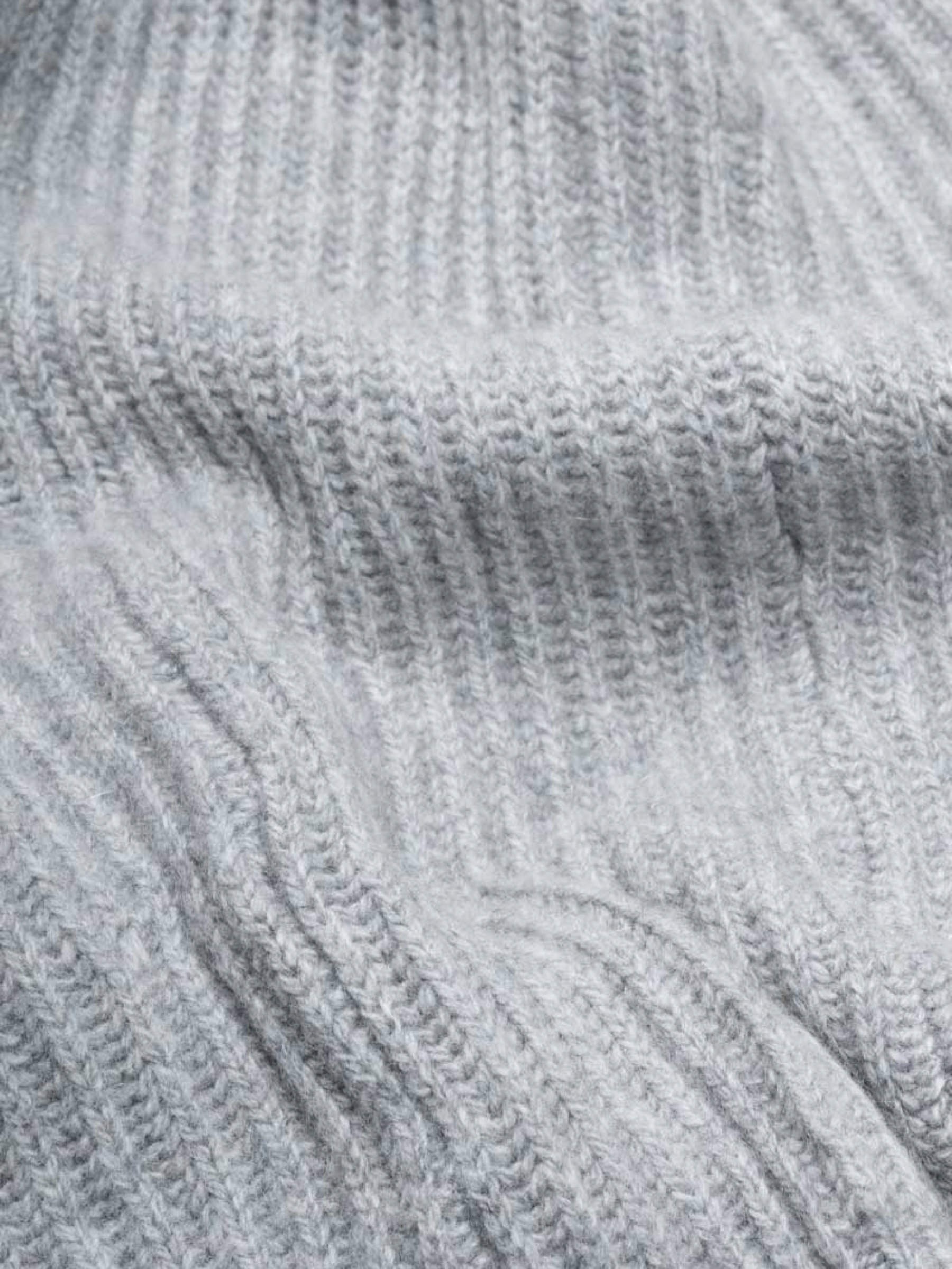 Mütze Marika Unisex Recycled Cashmere Balaclava grey calce Rifo