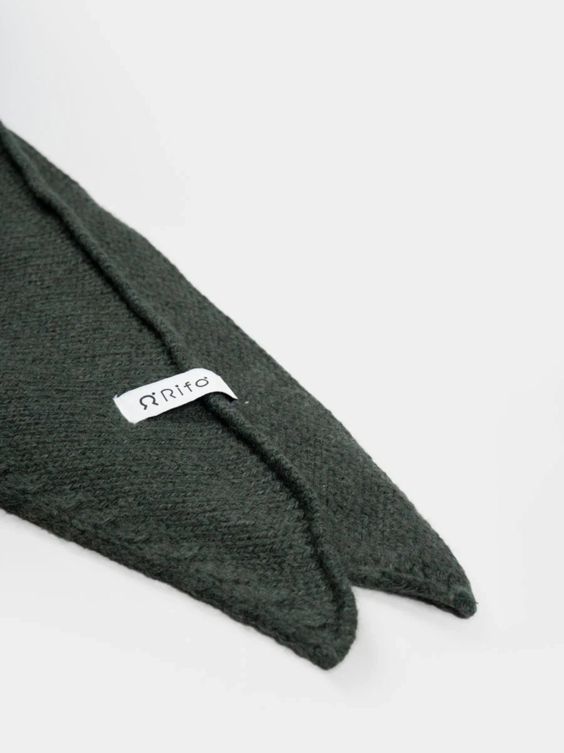 Halstuch Masha Unisex Recycled Cashmere Bandana green foresta Rifo