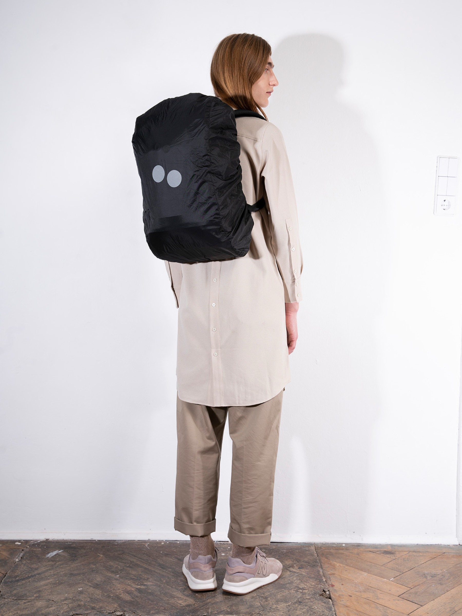 Regenhülle Kover Blok Medium protect black pinqponq