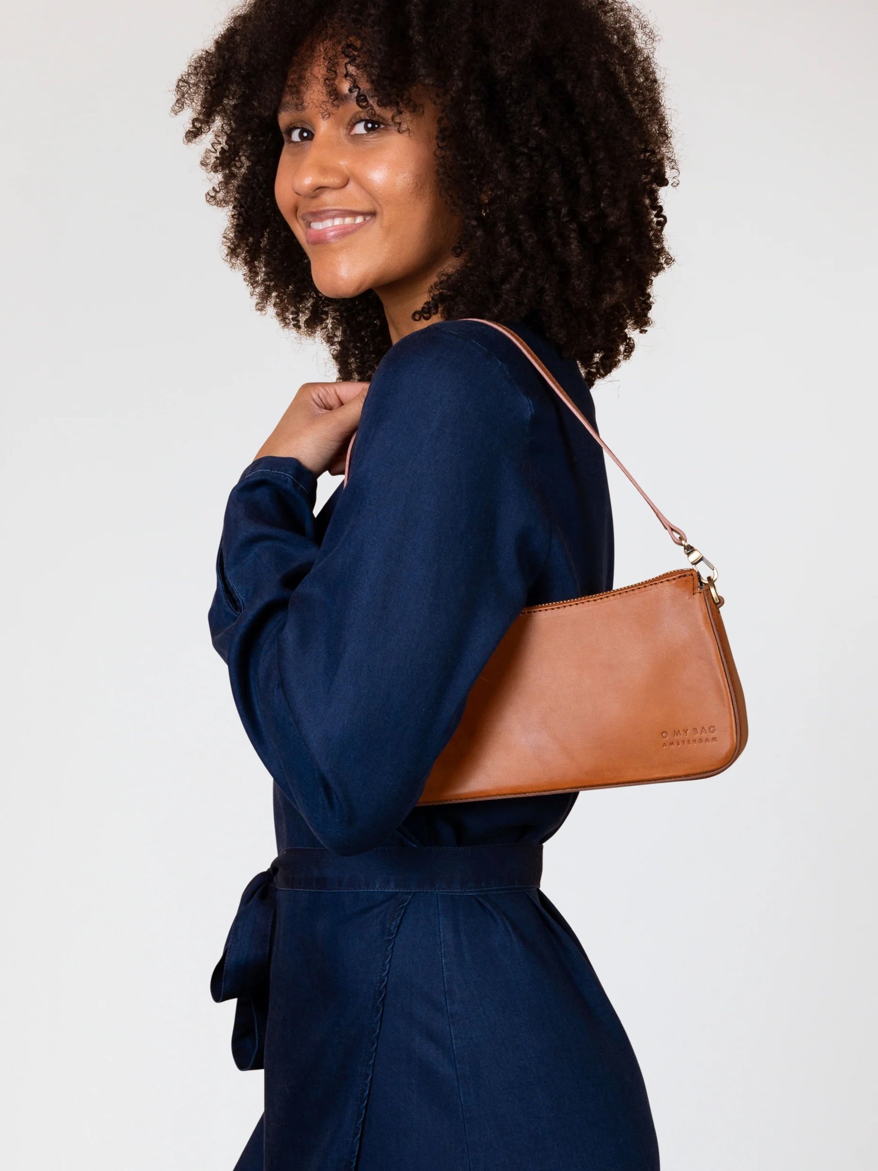 Handtasche Taylor cognac classic leather O My Bag