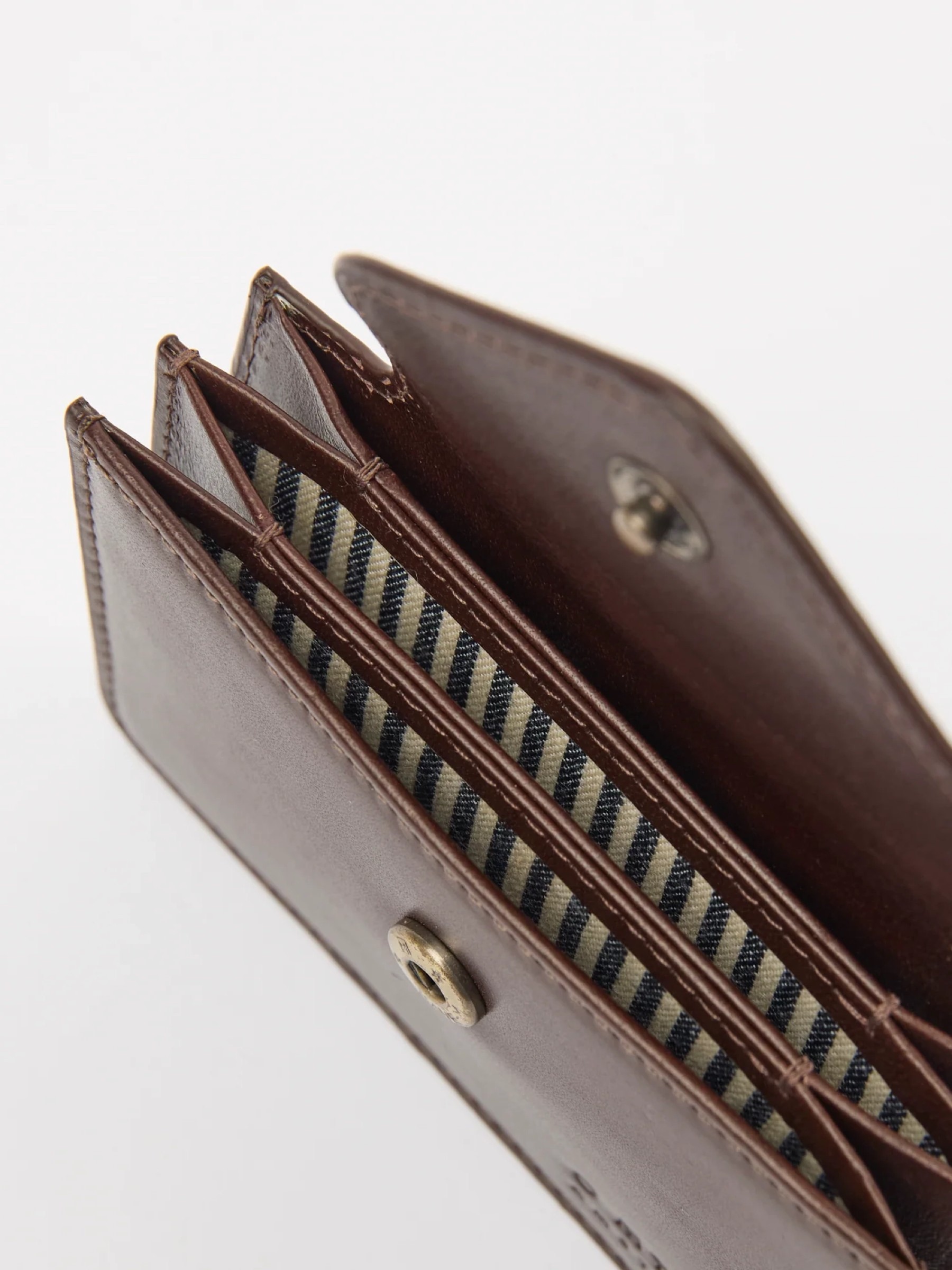 Portemonnaie Harmonica Wallet chocolate classic leather O My Bag