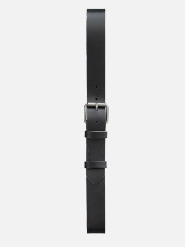 Gürtel Pedersson Leather Belt black Nudie Jeans