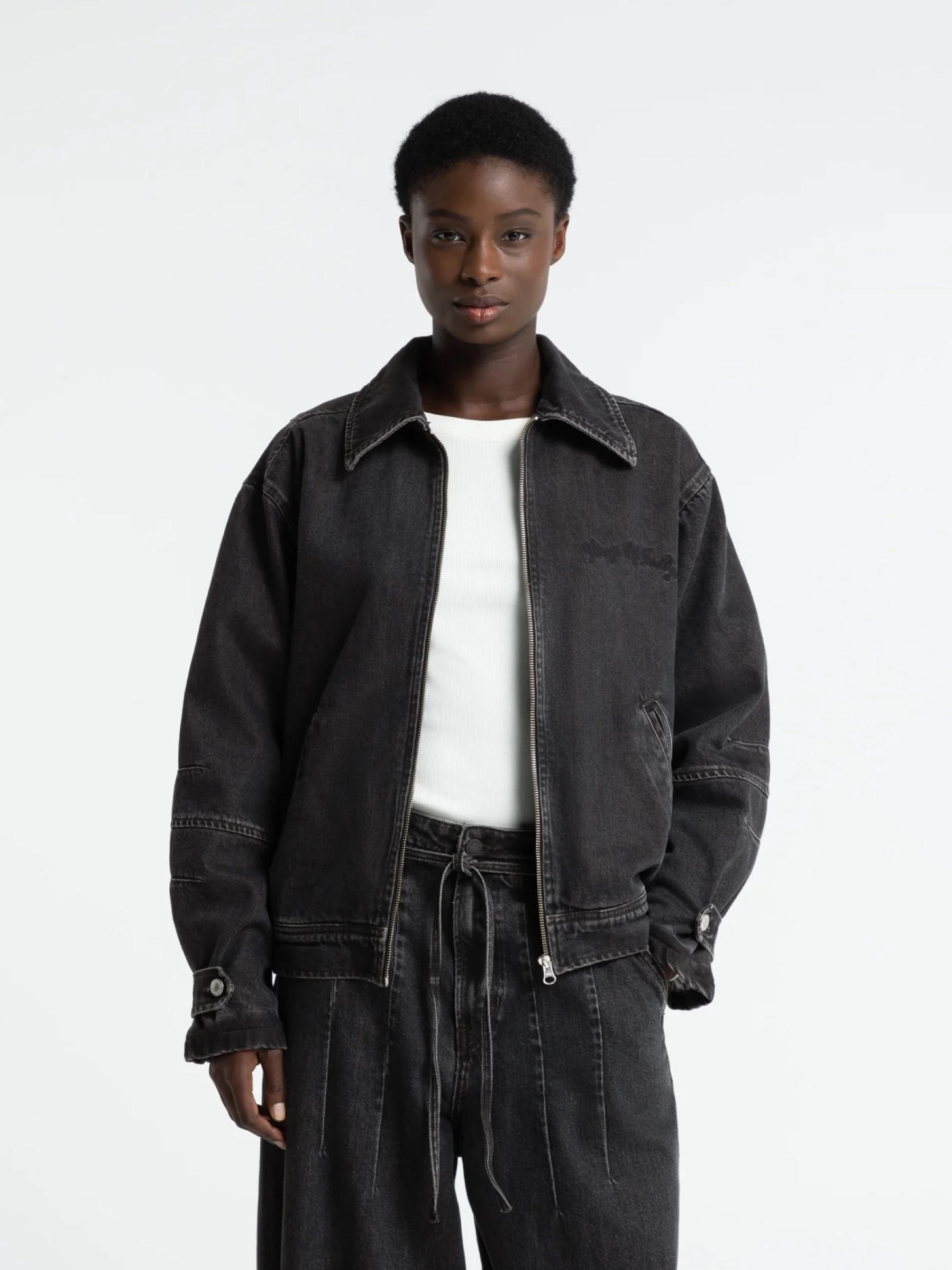 Jeansjacke Deon vilma brown black Kings of Indigo – K.O.I.