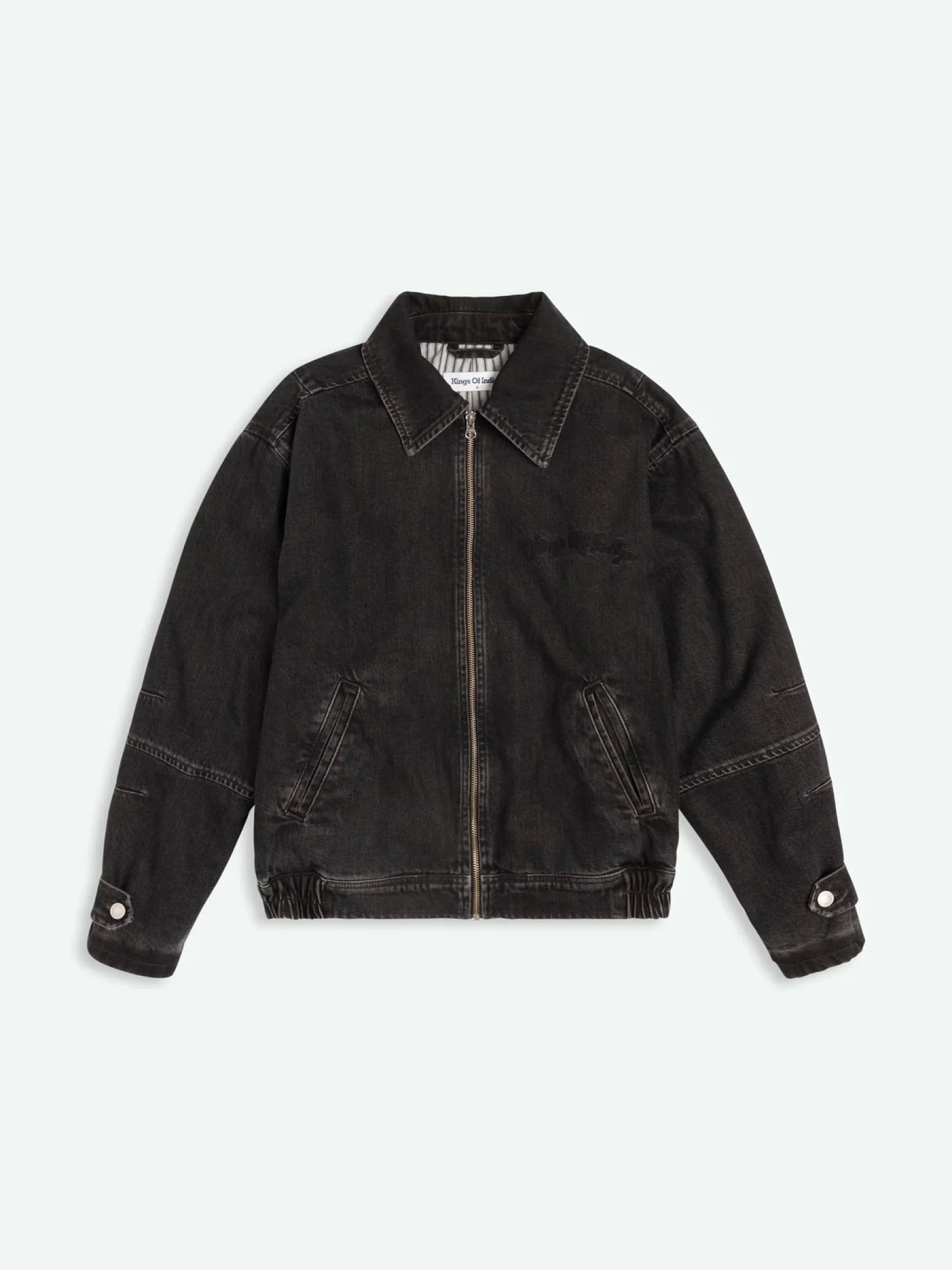 Jeansjacke Deon vilma brown black Kings of Indigo – K.O.I.