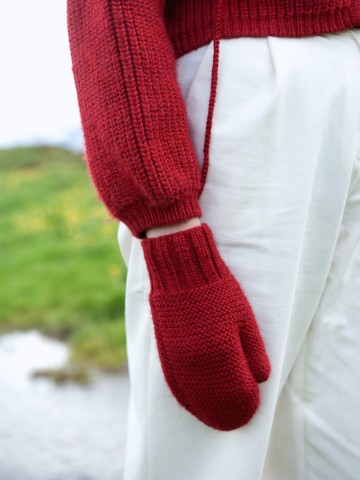 Handschuhe Gonzales Mittens pomegranate Jungle Folk