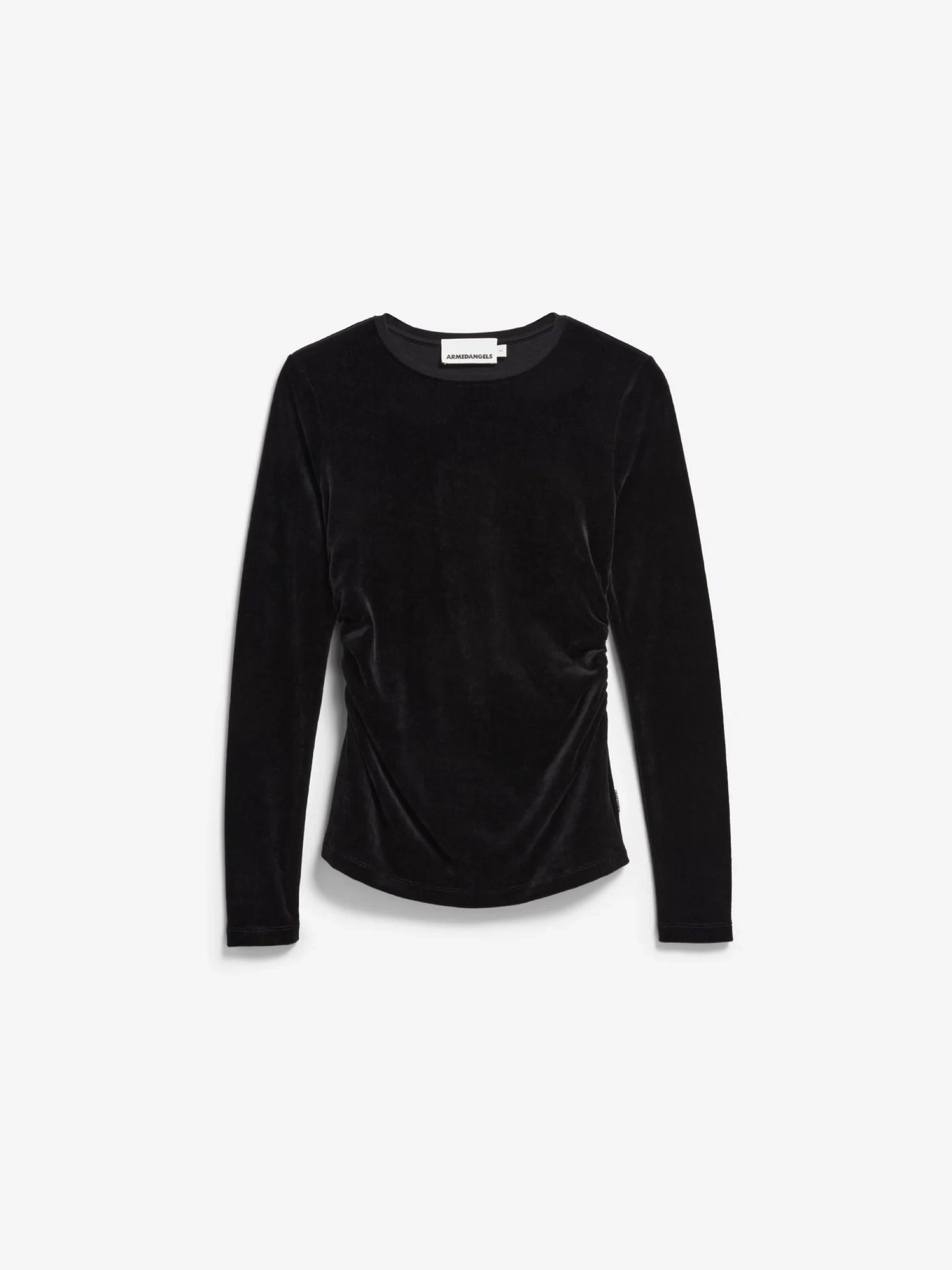 Longsleeve Adaaja Lora Velvet black Armedangels