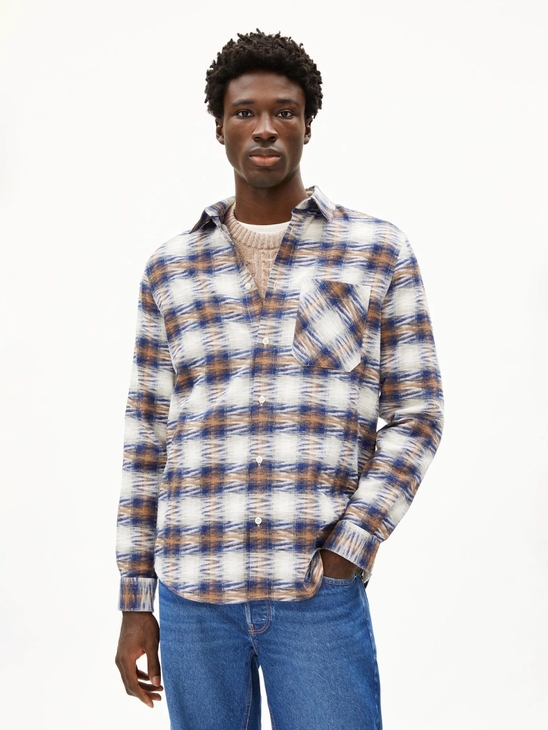 Hemd Faalin mystic swamp Armedangels