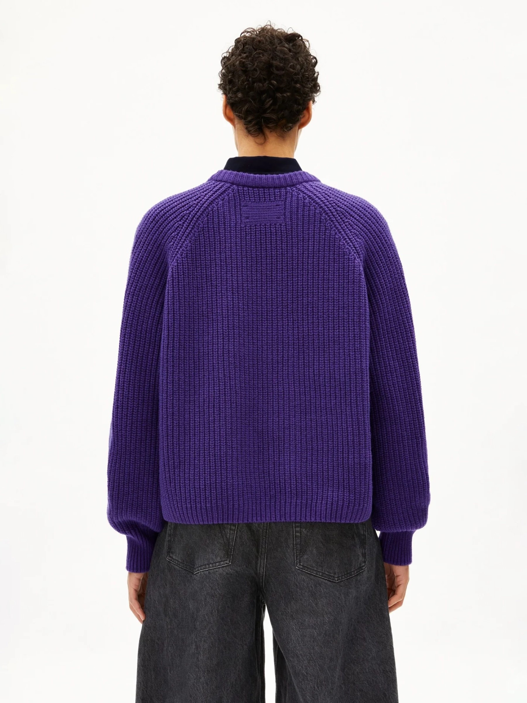 Pullover Kaagi indigo lilac Armedangels