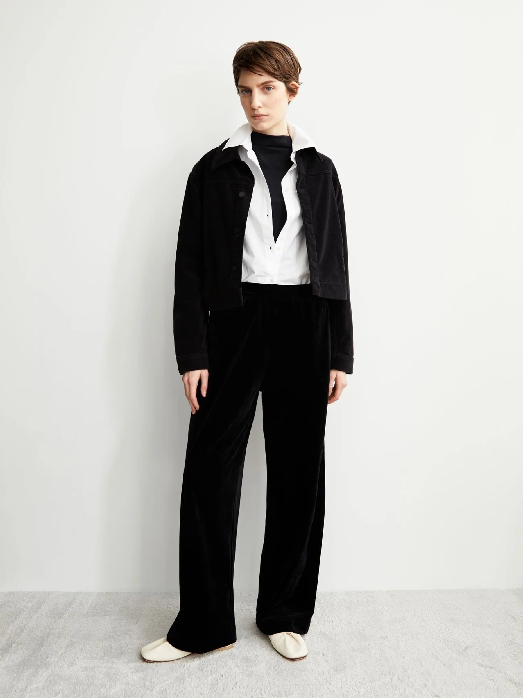 Hose Vatinaa Velvet black Armedangels