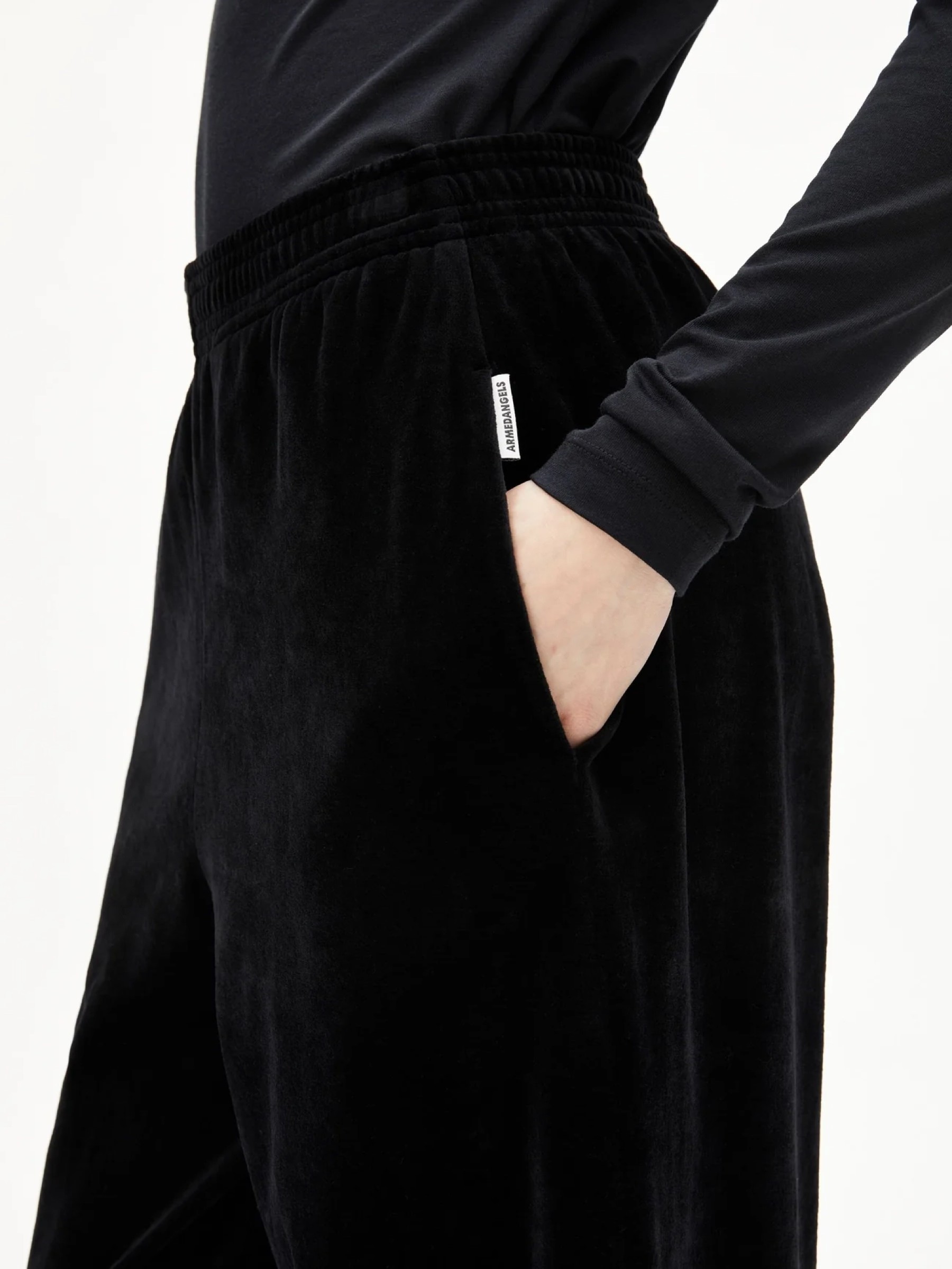 Hose Vatinaa Velvet black Armedangels