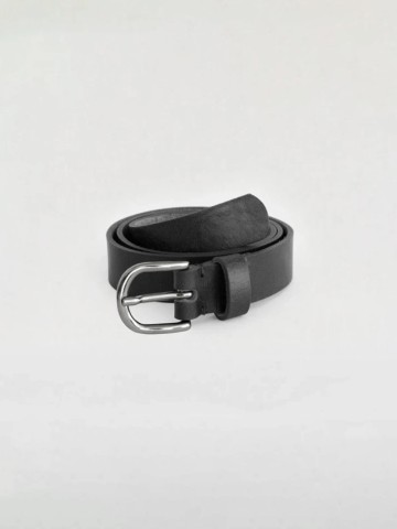 Gürtel Hoek Belt black matt silver BADI Culture