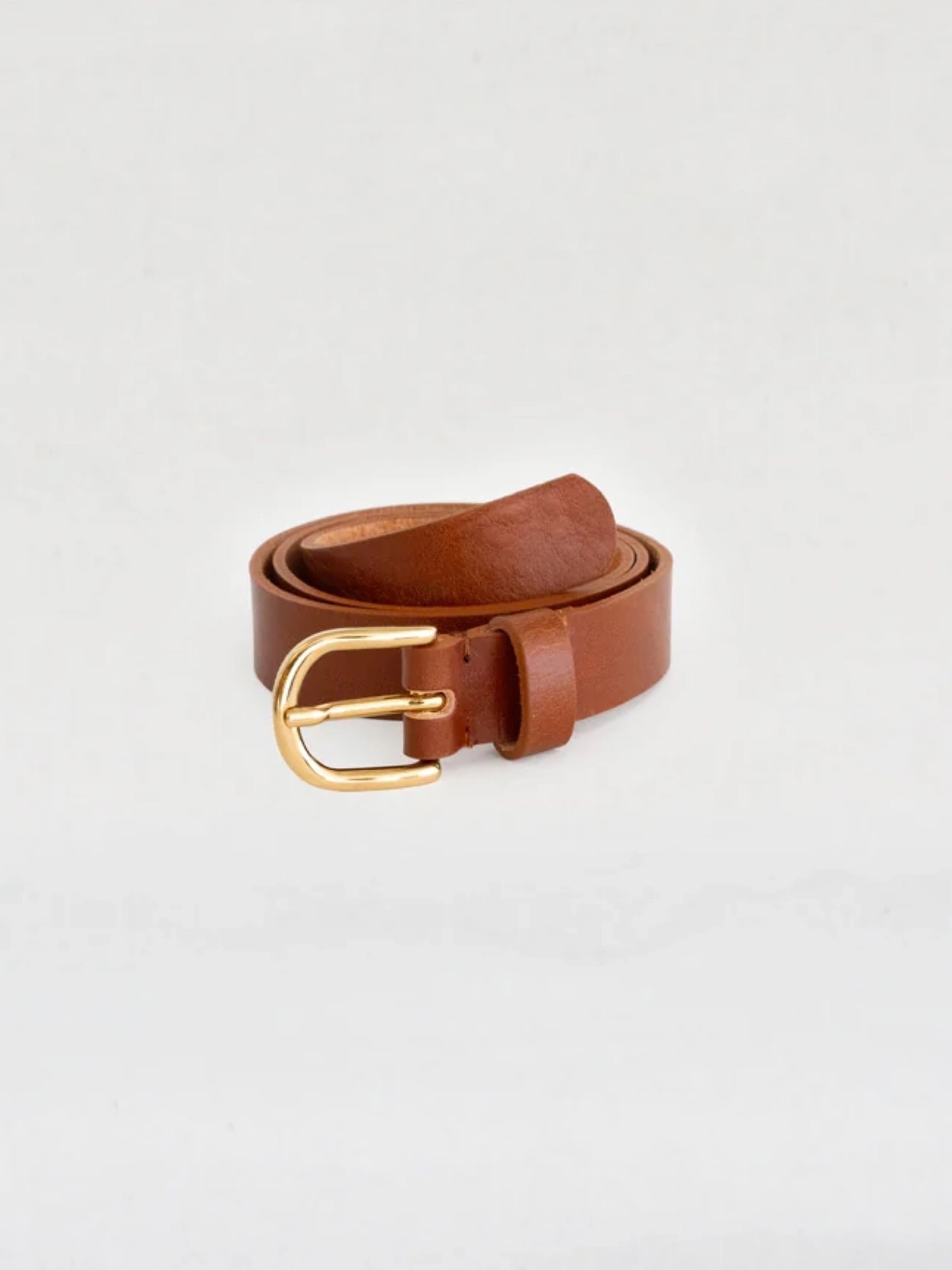 Gürtel Hoek Belt light brown gold BADI Culture