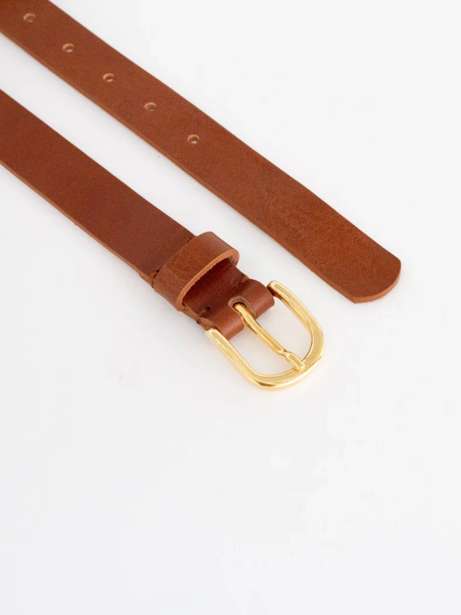 Gürtel Hoek Belt light brown gold BADI Culture