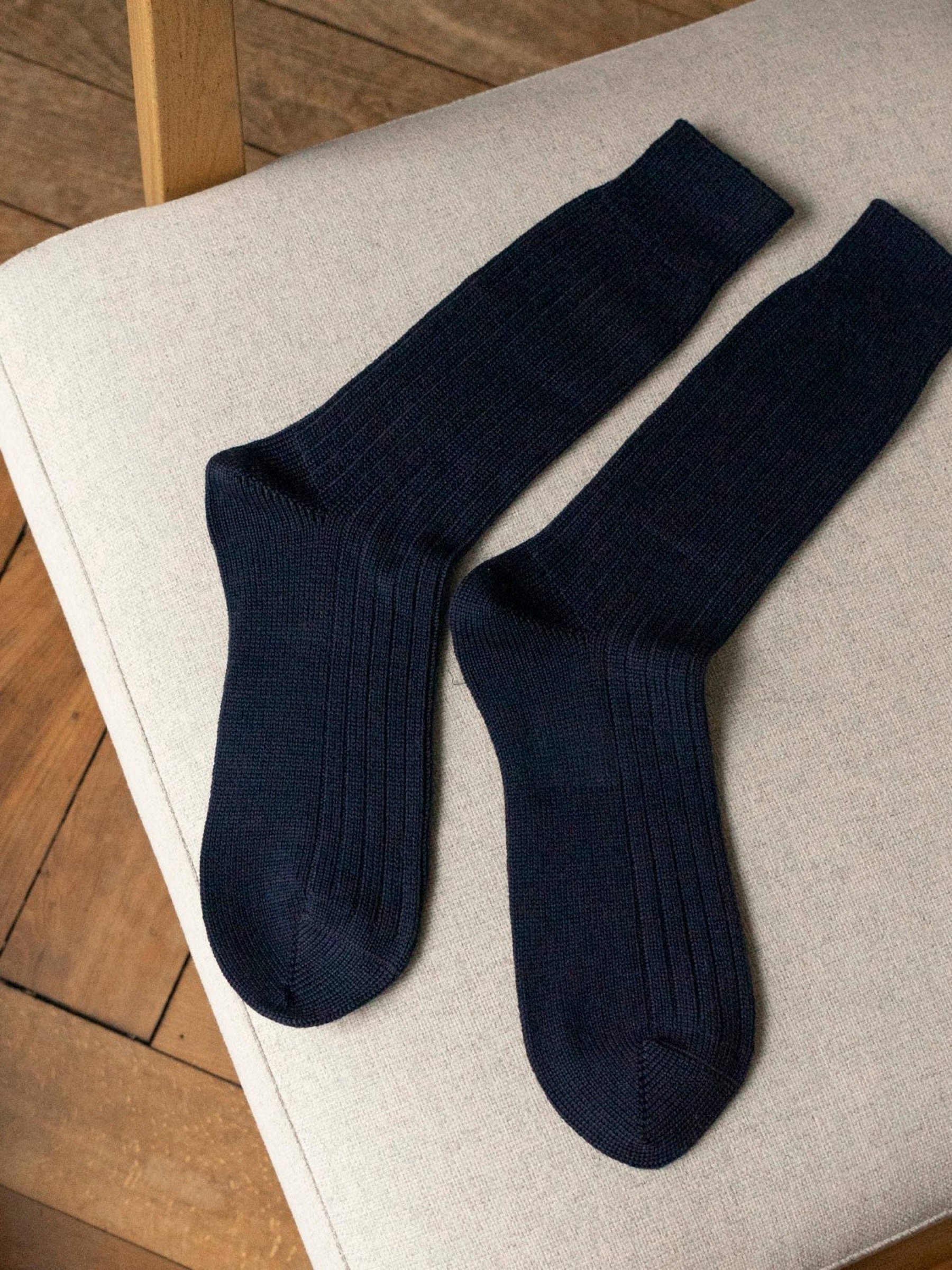 Socken Socks Wool Montanha navy Carpasus