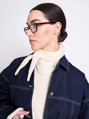 Schal Mini Scarf Ambar offwhite Jan 'n June