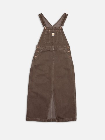 Kleid Inger Dungarees Dress espresso brown Nudie Jeans
