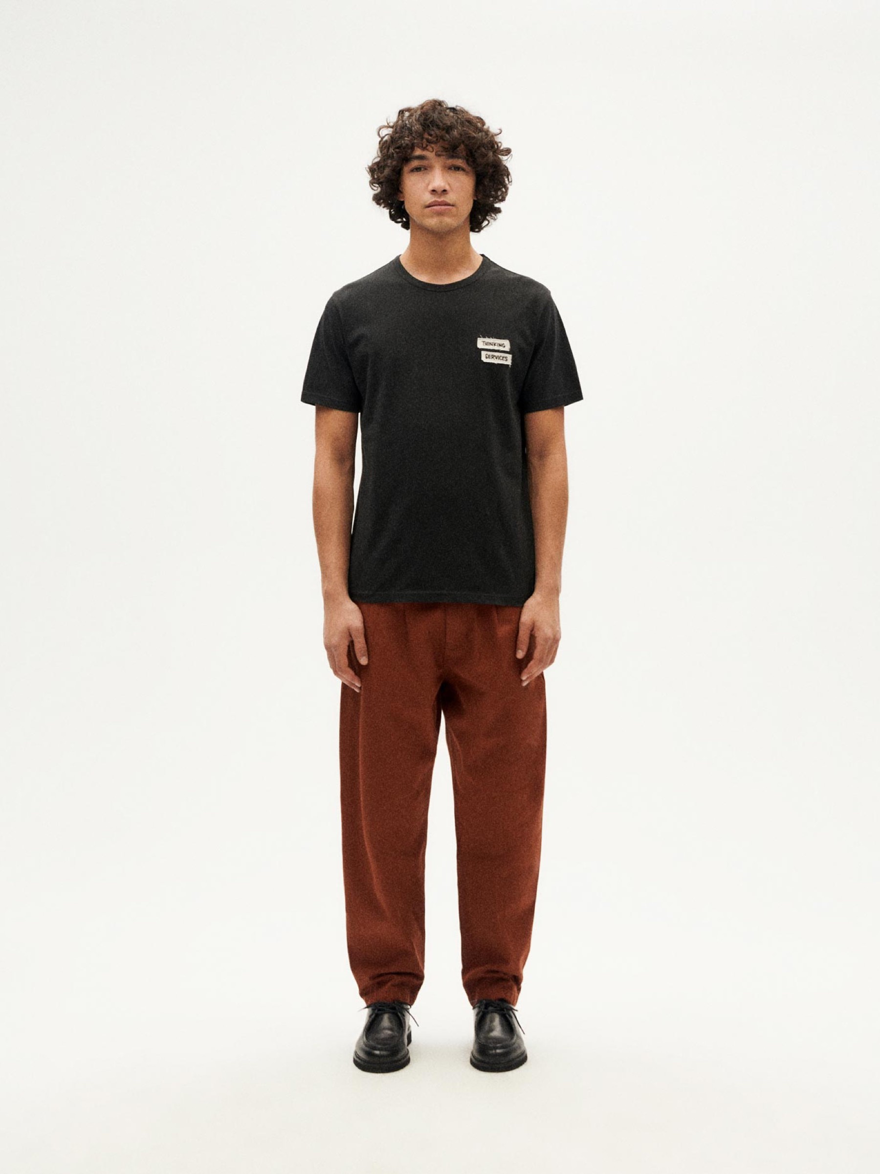 Services T-Shirt black Thinking Mu