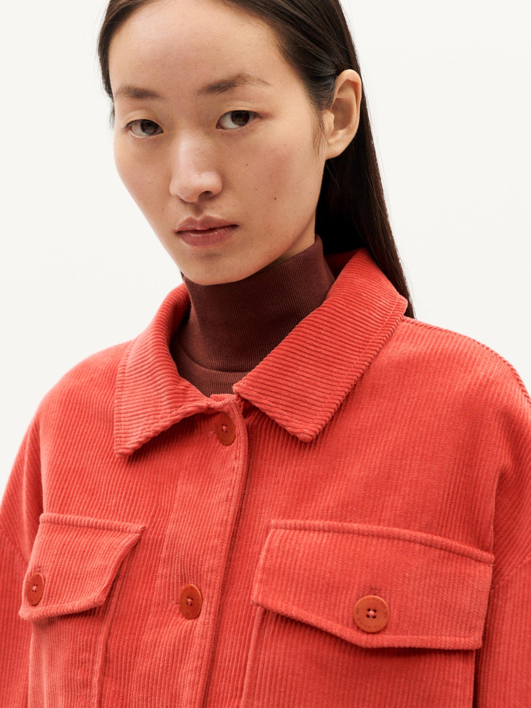 Jacke Frans Jacket goji corduroy Thinking Mu