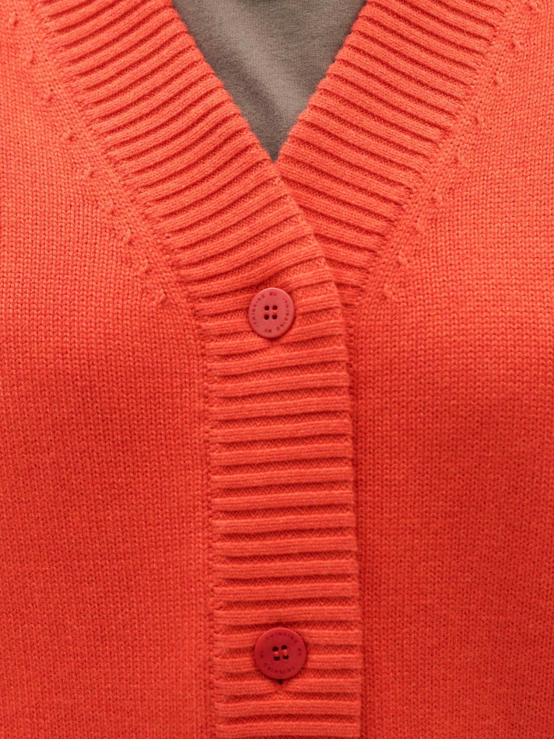 Strickjacke Jazz Knitted Cardigan red Thinking Mu