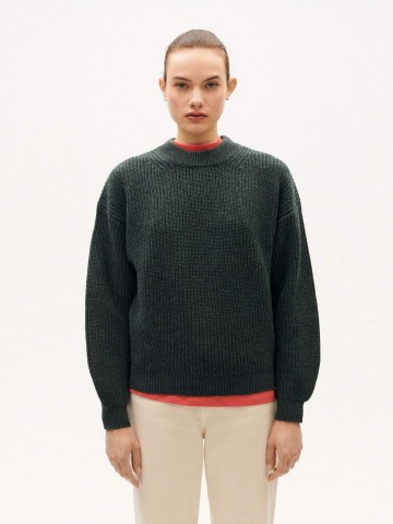 Pullover Carmen Knitted Sweater grafito Thinking Mu