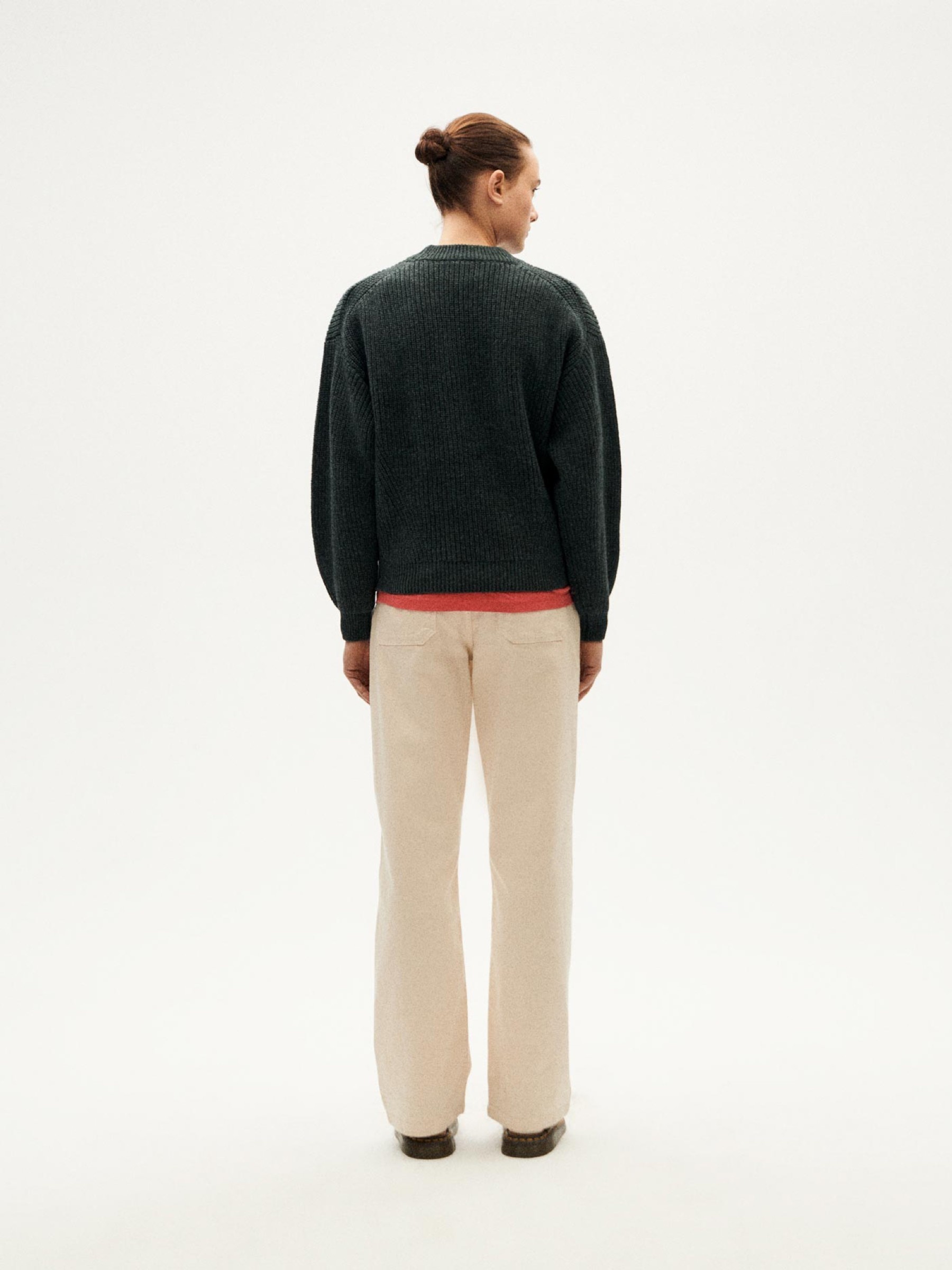 Pullover Carmen Knitted Sweater grafito Thinking Mu