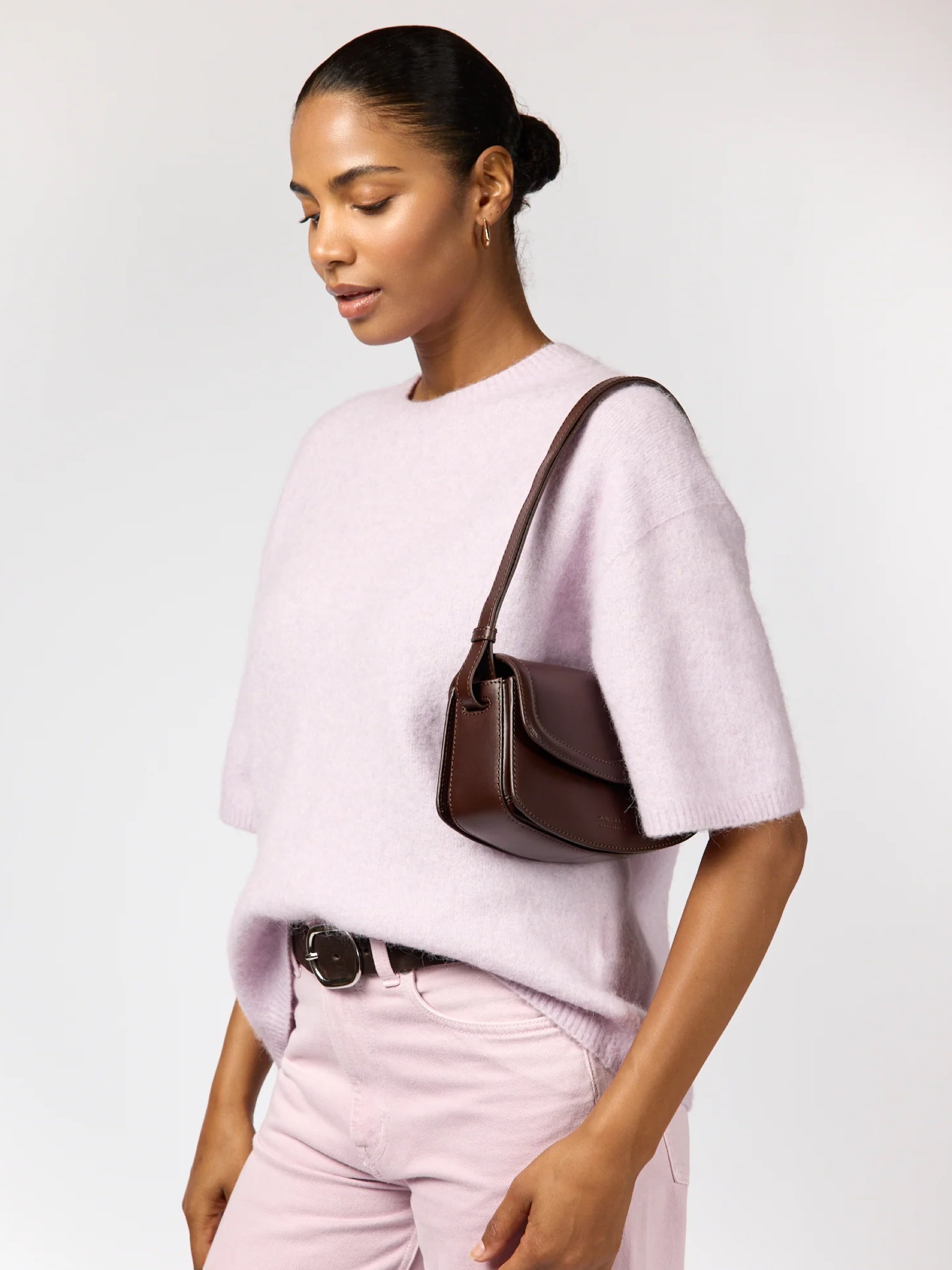 Handtasche Kendalini chocolate classic leather O My Bag