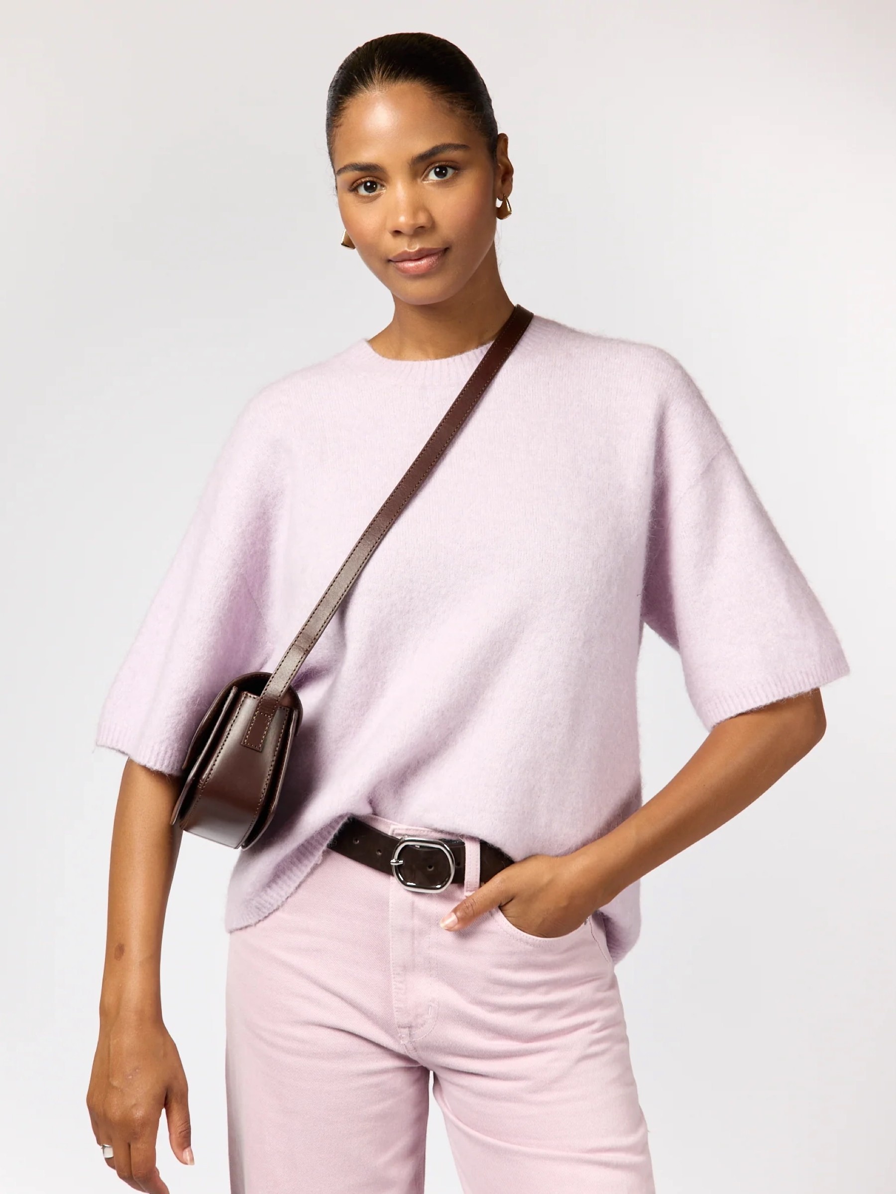 Handtasche Kendalini chocolate classic leather O My Bag