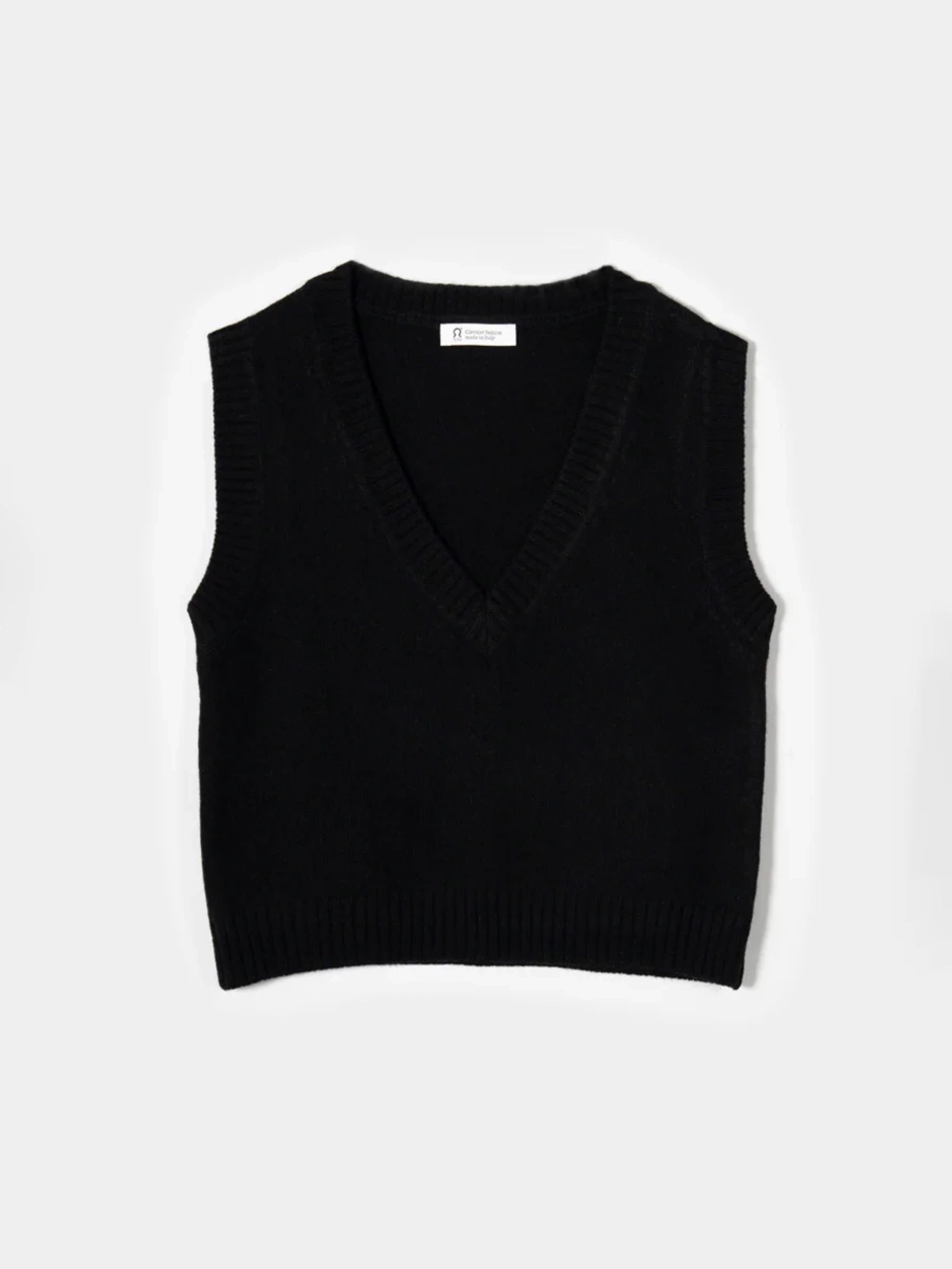 Weste Melania Women Wool Vest black ardesia Rifo