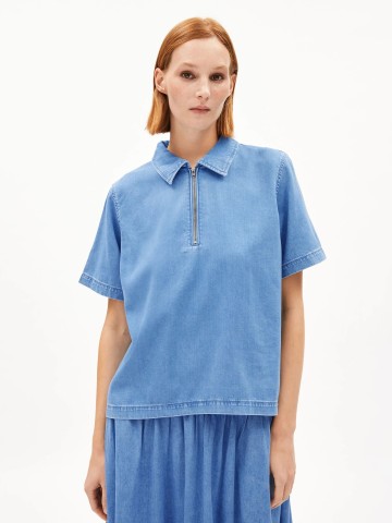 Jeansbluse Cinziaa rhea Armedangels