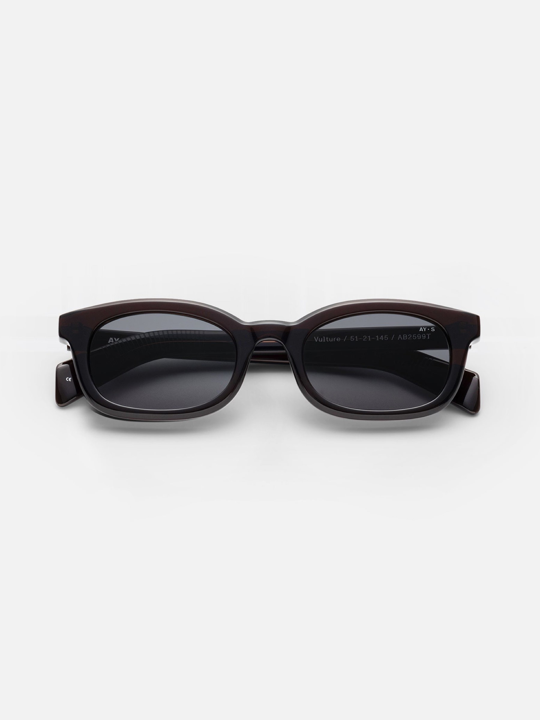 Sonnenbrille Vulture transparent brown Ay Studios